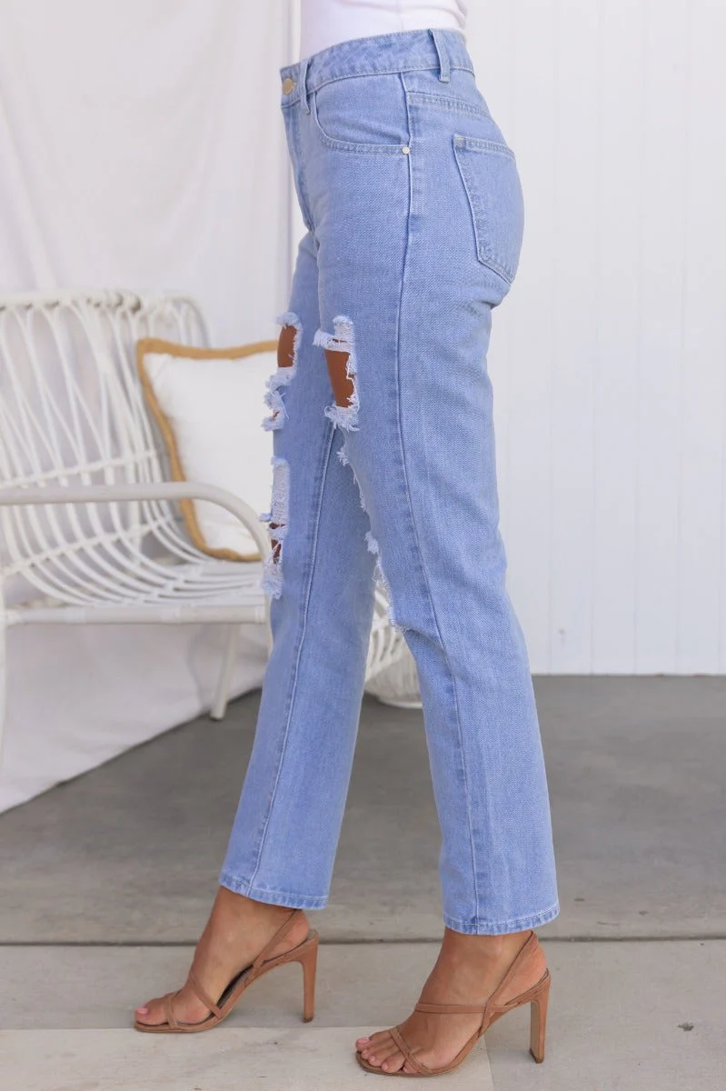 Give It Up Mom Jeans - Image 5