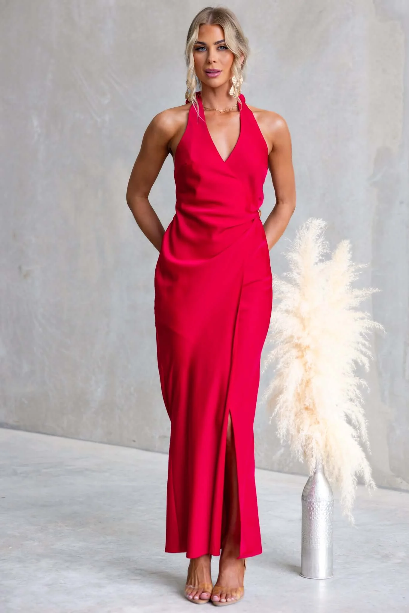 Godet Maxi Dress - Image 3