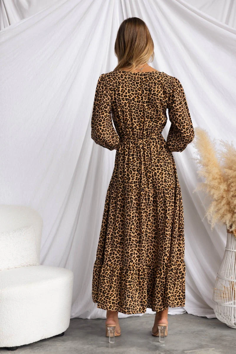 Going Wild Maxi Dress - Image 6