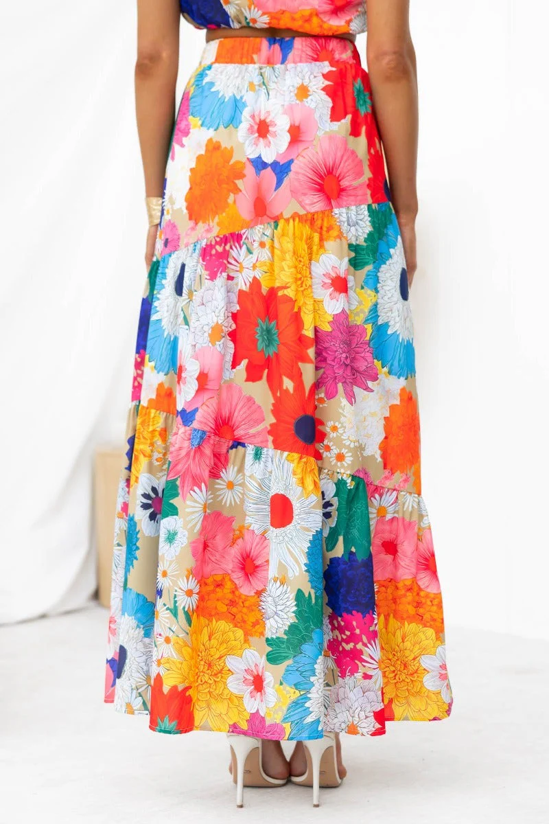 Good Luck Charm Maxi Skirt - Image 5