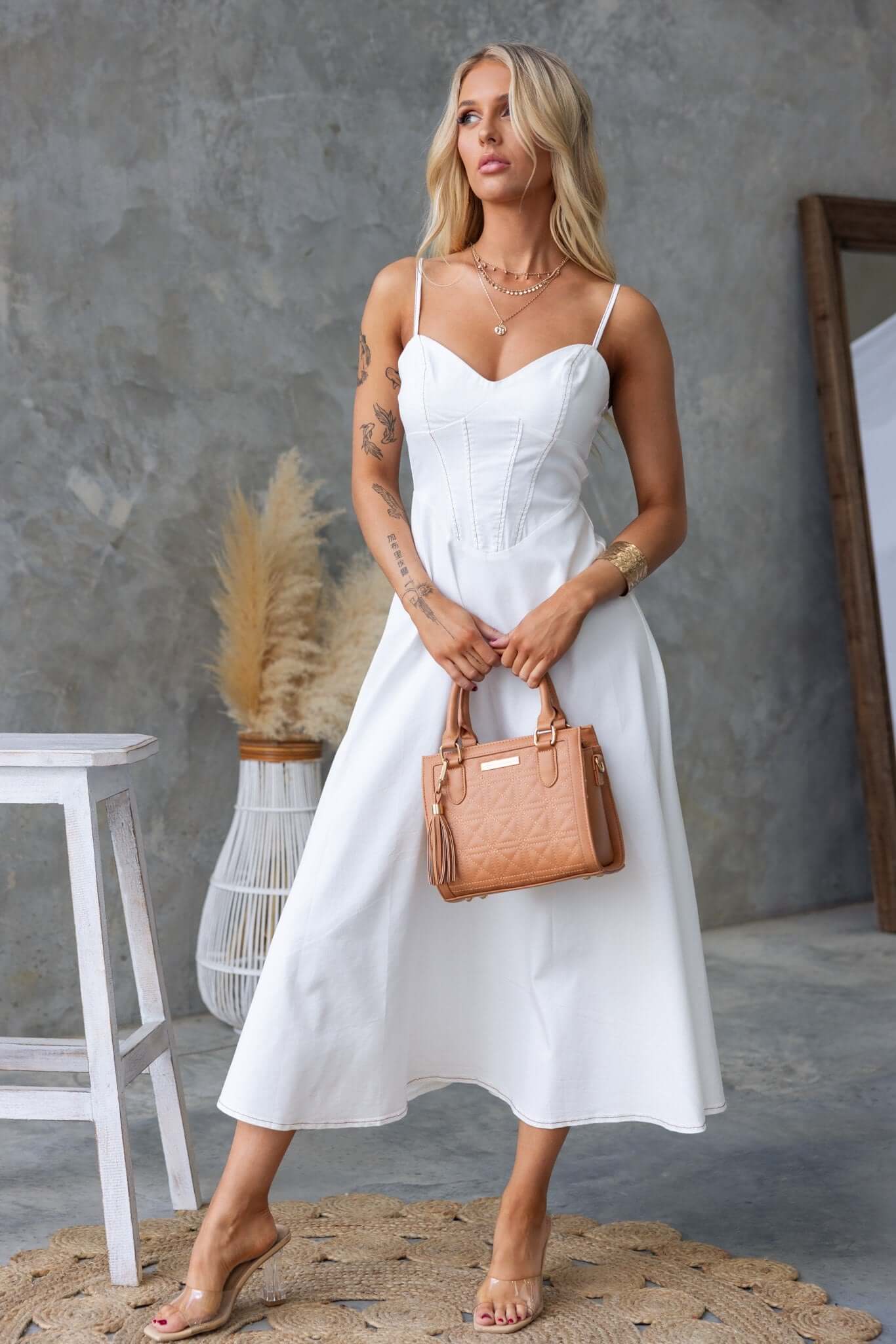 Harpy Denim Midi Dress