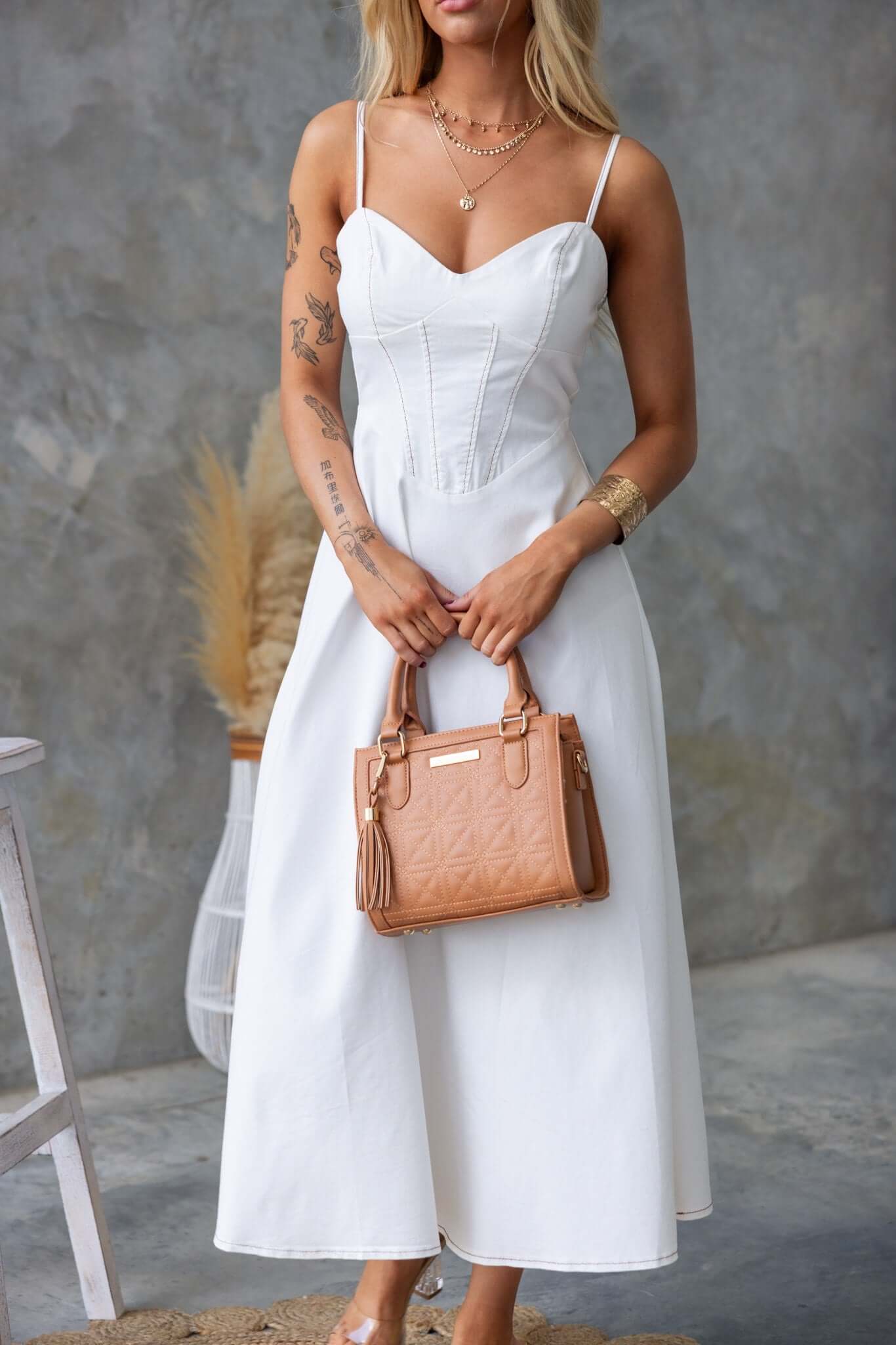 Harpy Denim Midi Dress - Image 2