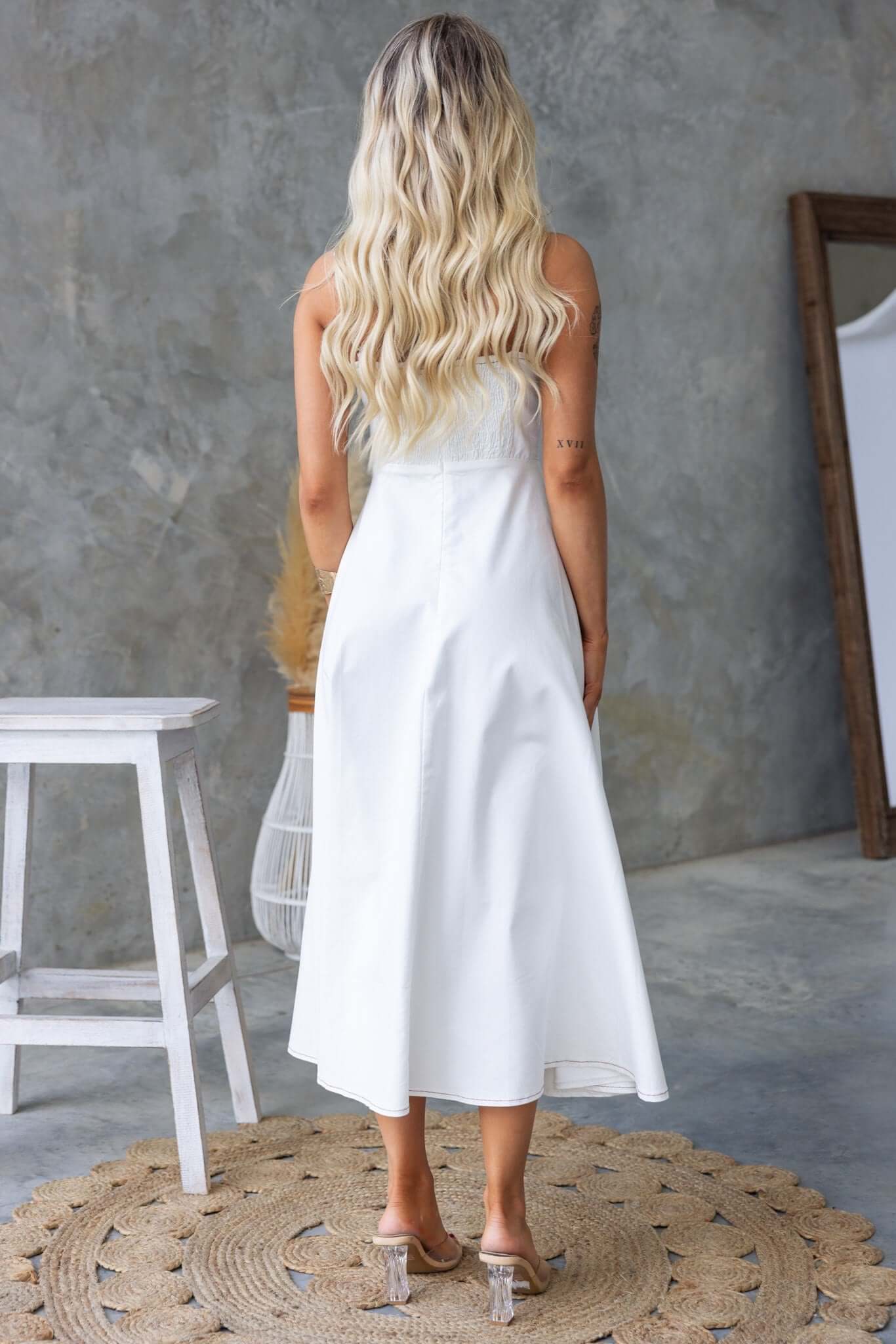 Harpy Denim Midi Dress - Image 7