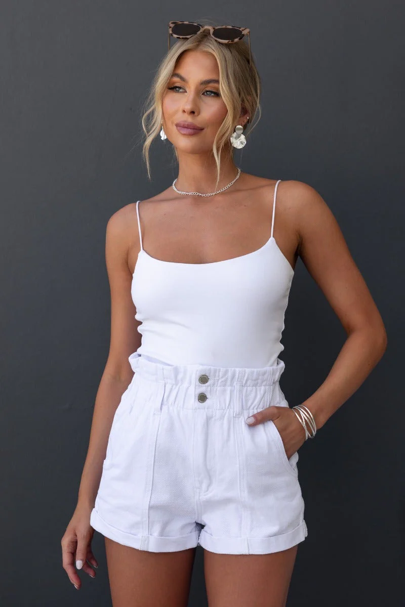 Hattie Paper Bag Shorts - Image 2