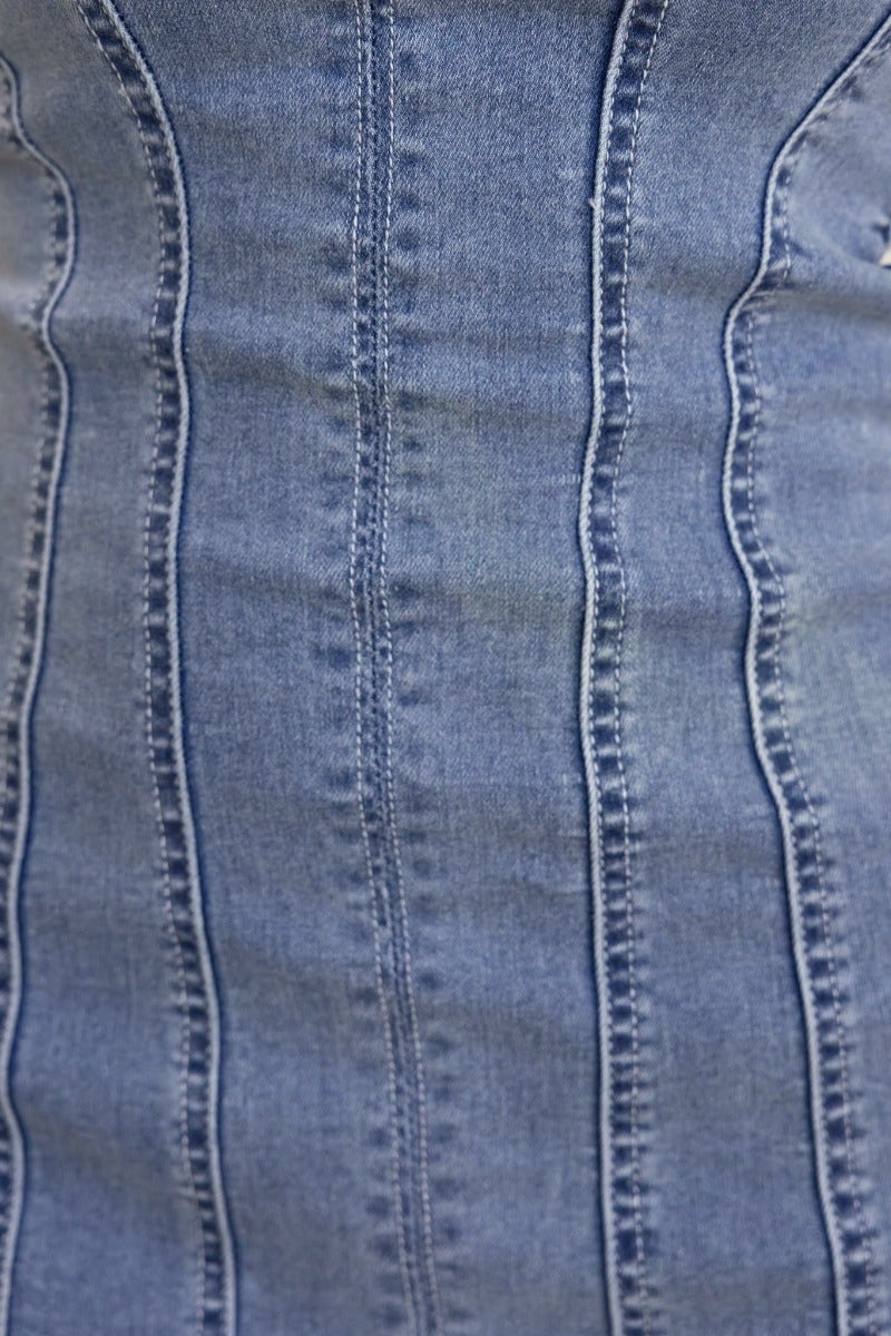 Haze Denim Dress - Image 7