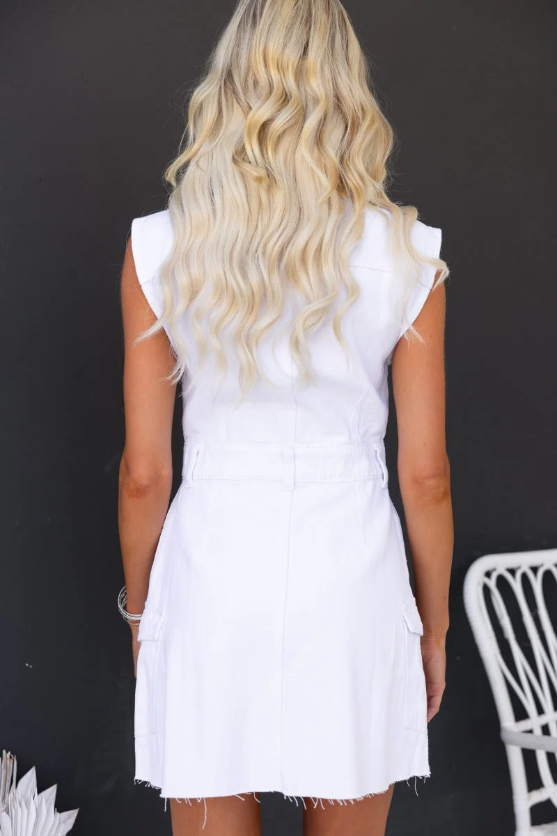 Hold Tight Denim Dress - Image 6