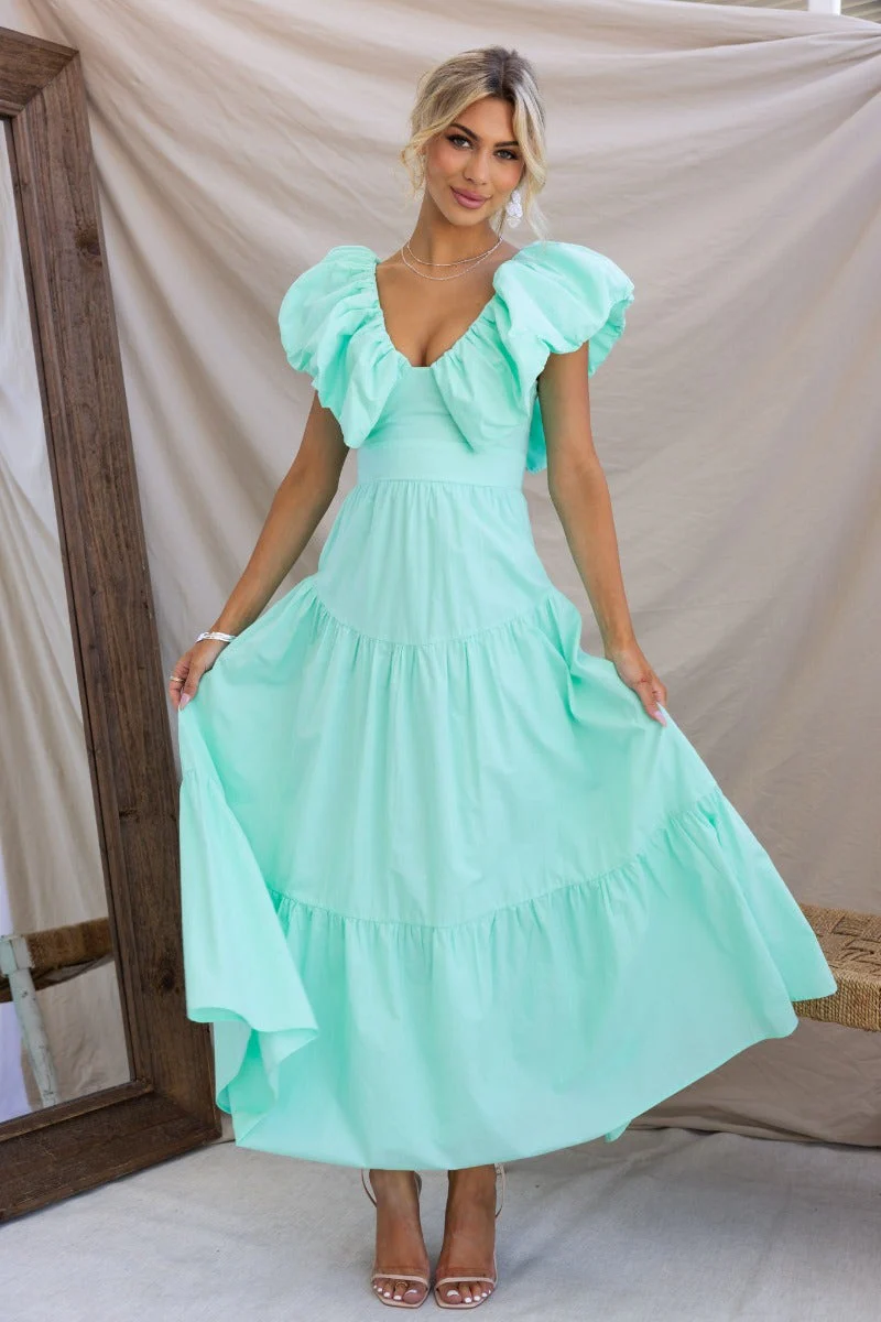 Holiday Mode Maxi Dress