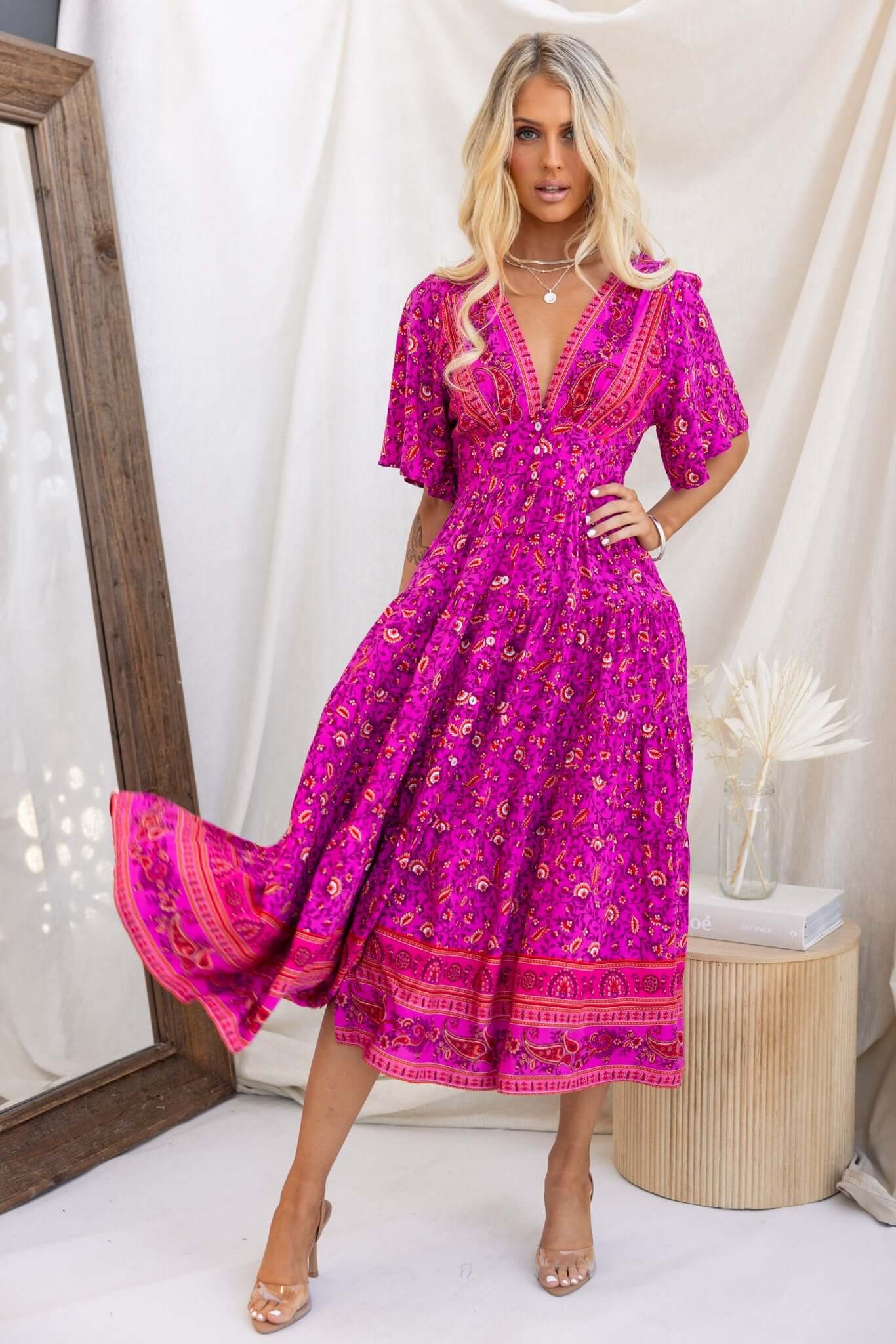 Hope filled Midi Dress - Image 3