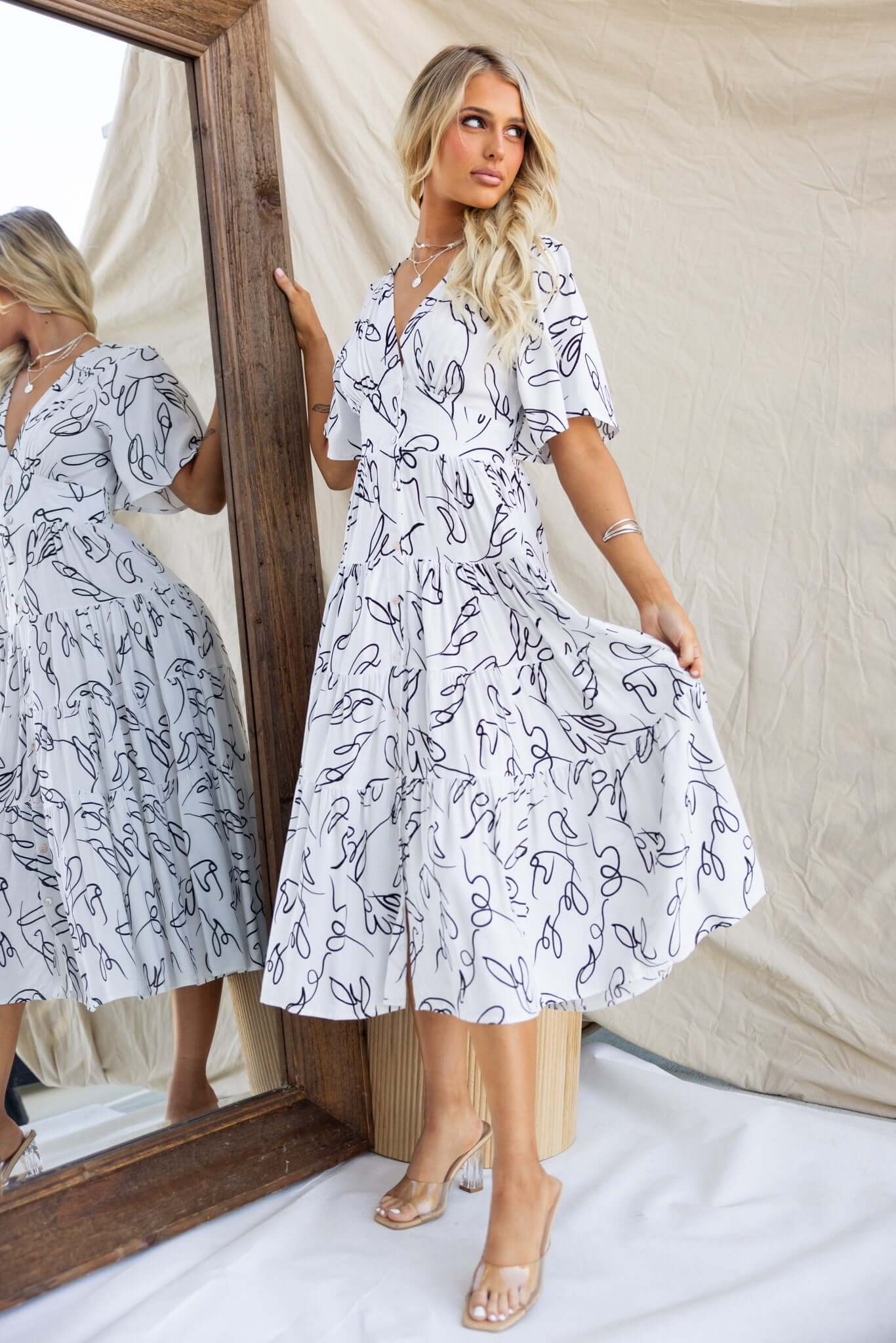 Hope filled Midi Dress - Image 2