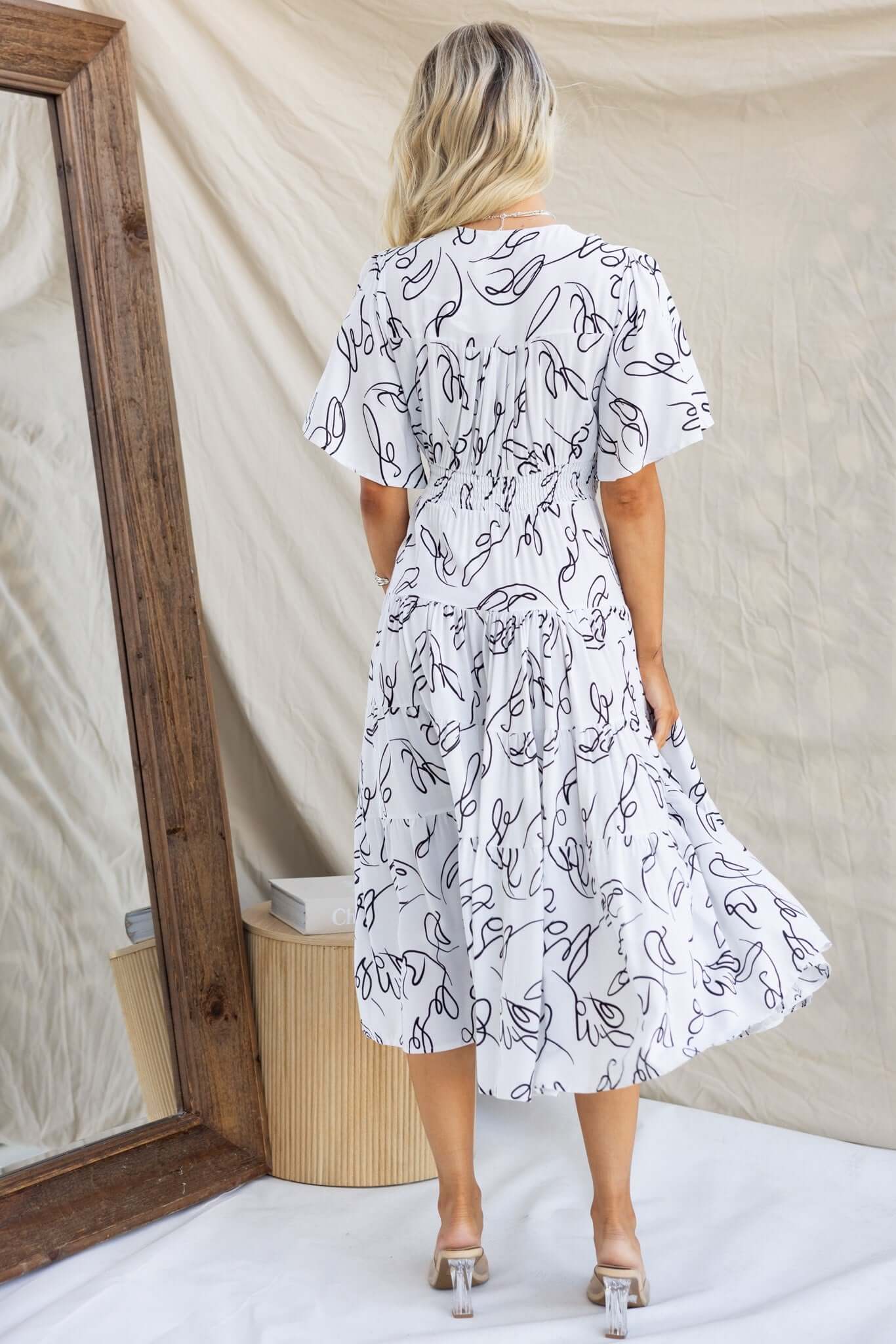 Hope filled Midi Dress - Image 4