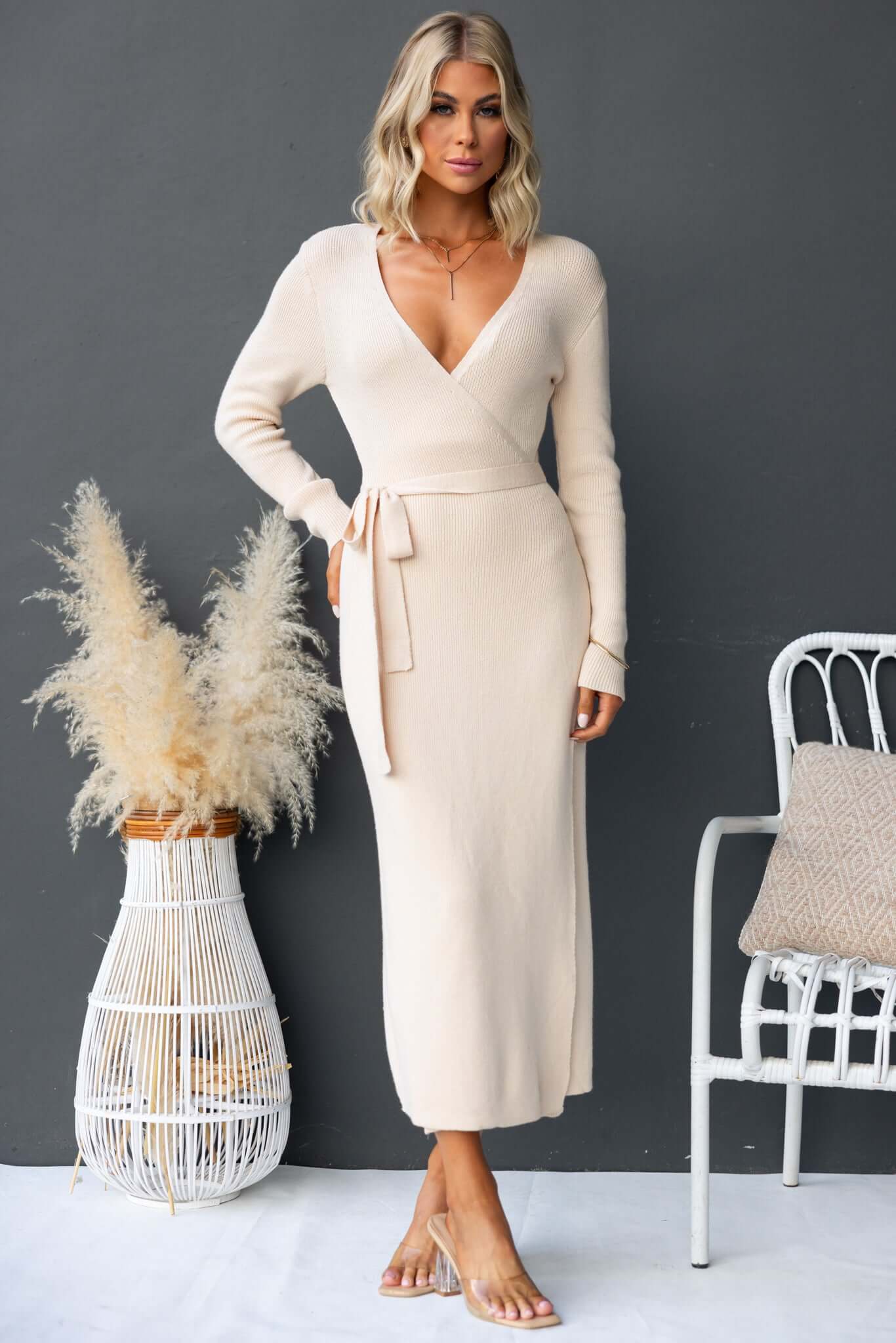 Houghton Wrap Maxi Dress - Image 5