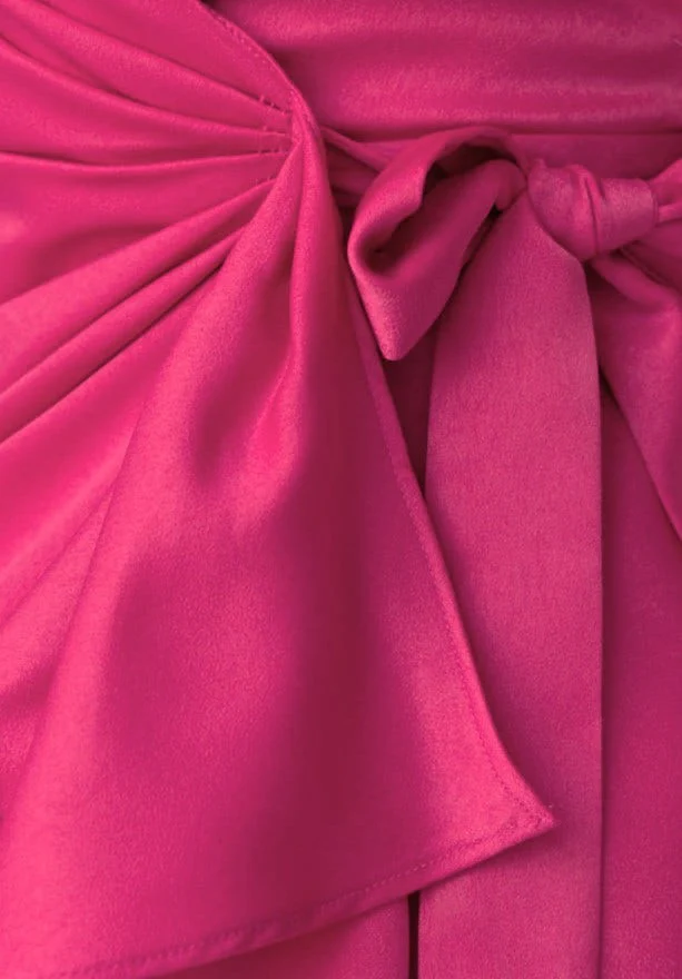 Hula Wrap Midi Dress - Image 8