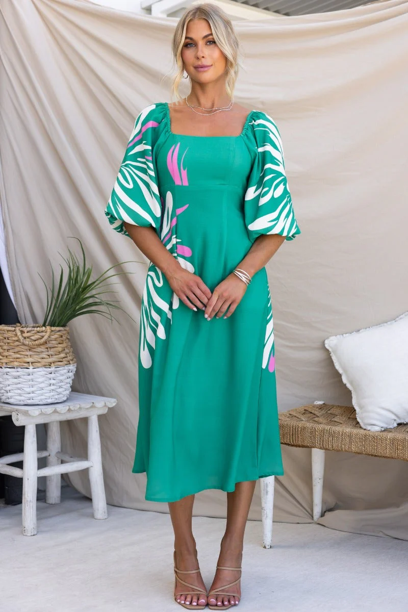 Huntah Midi Dress - Image 3