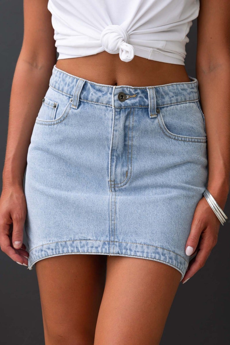 Ilene Denim Skirt - Image 7
