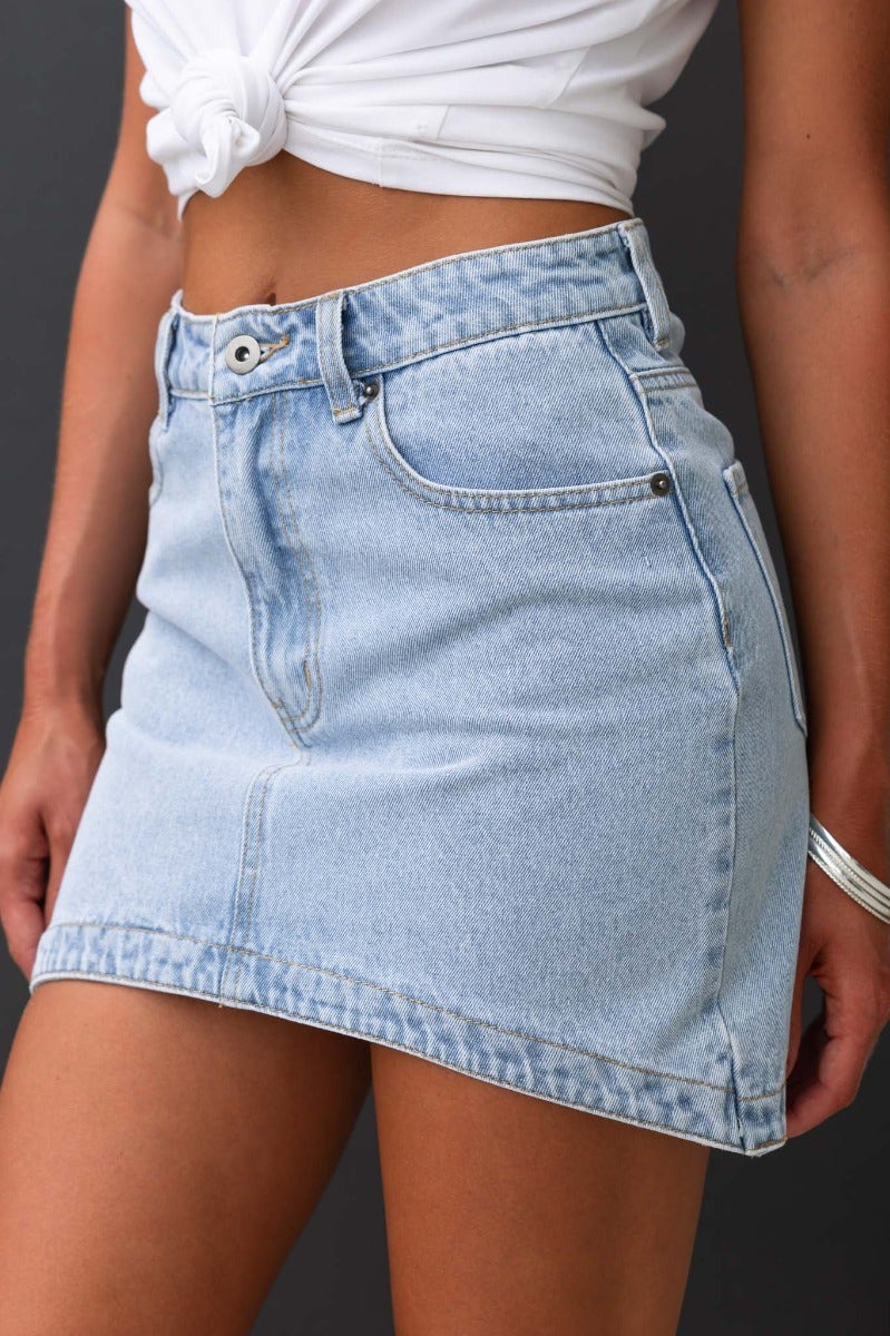 Ilene Denim Skirt - Image 8