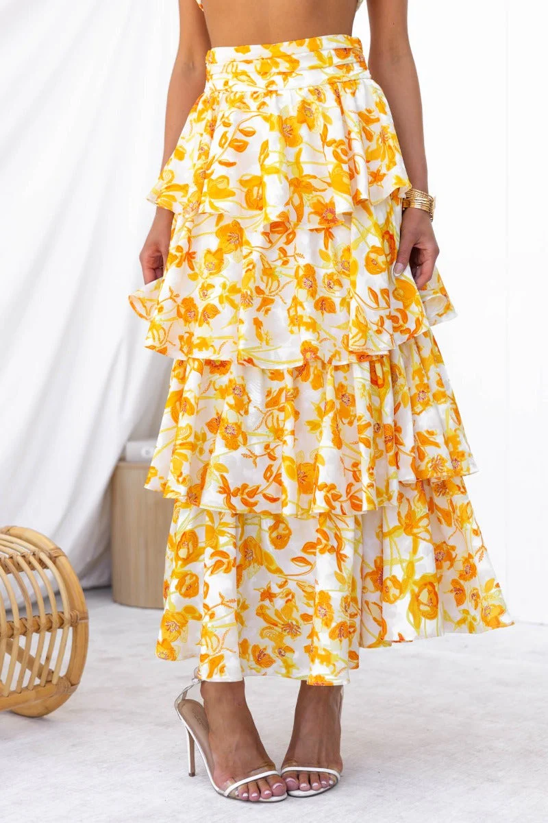 Illusion Maxi Skirt - Image 3