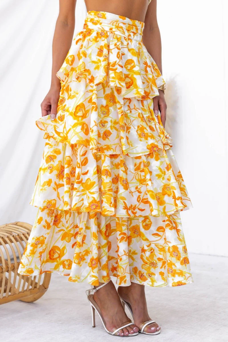 Illusion Maxi Skirt - Image 4
