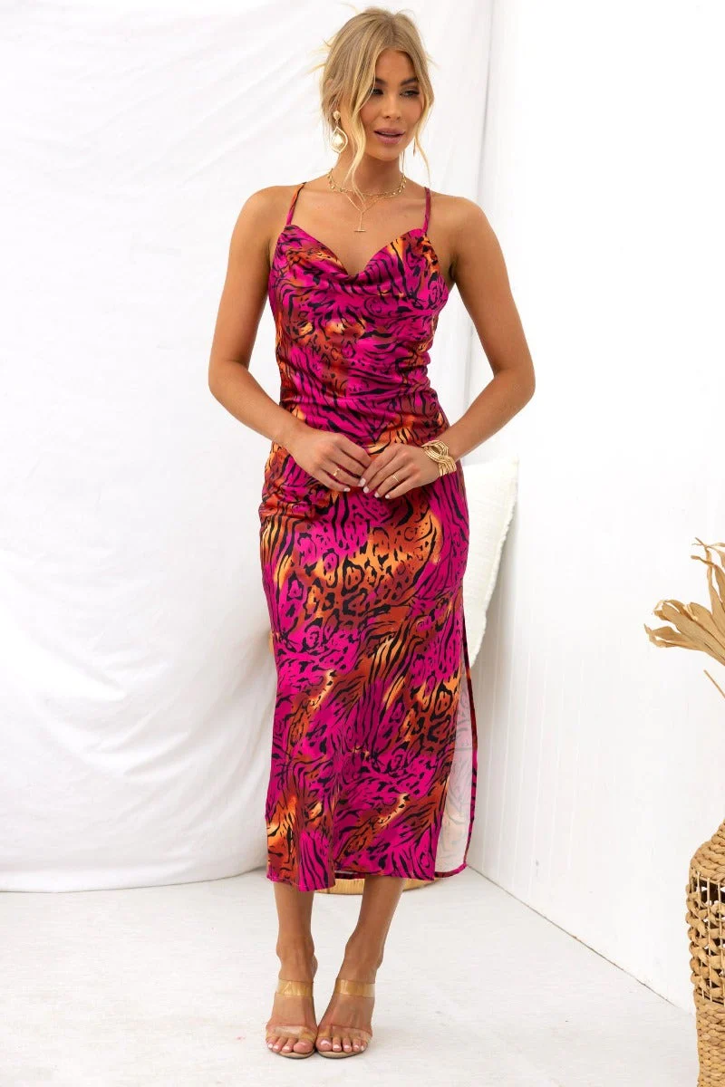 In A Trance Midi Dress - Image 4