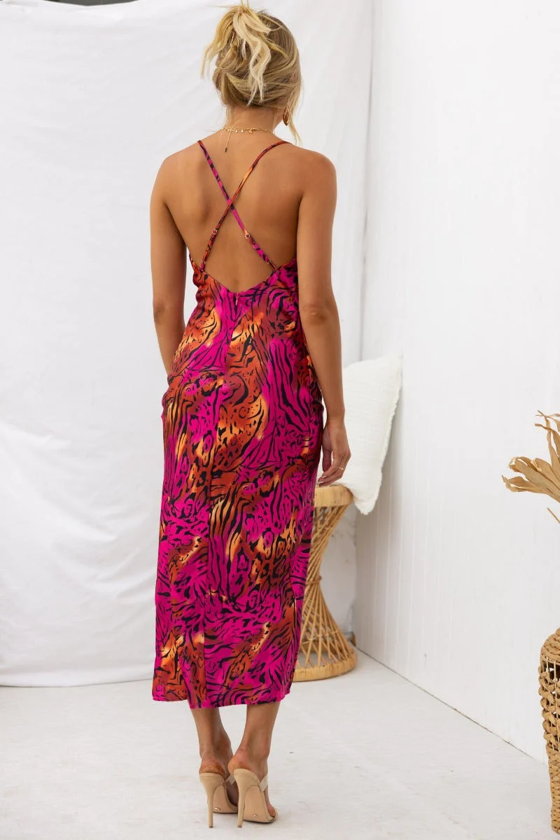 In A Trance Midi Dress - Image 7