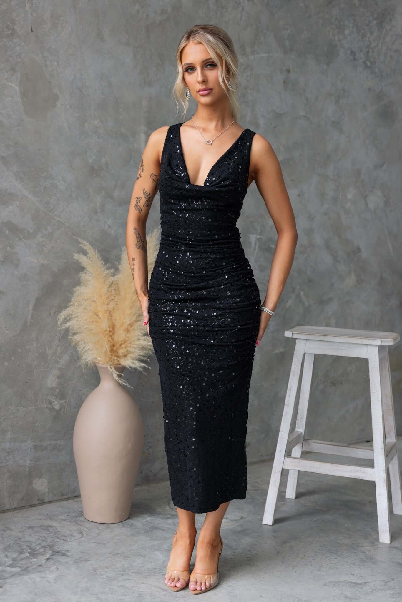 Indigo Maxi Dress - Image 3