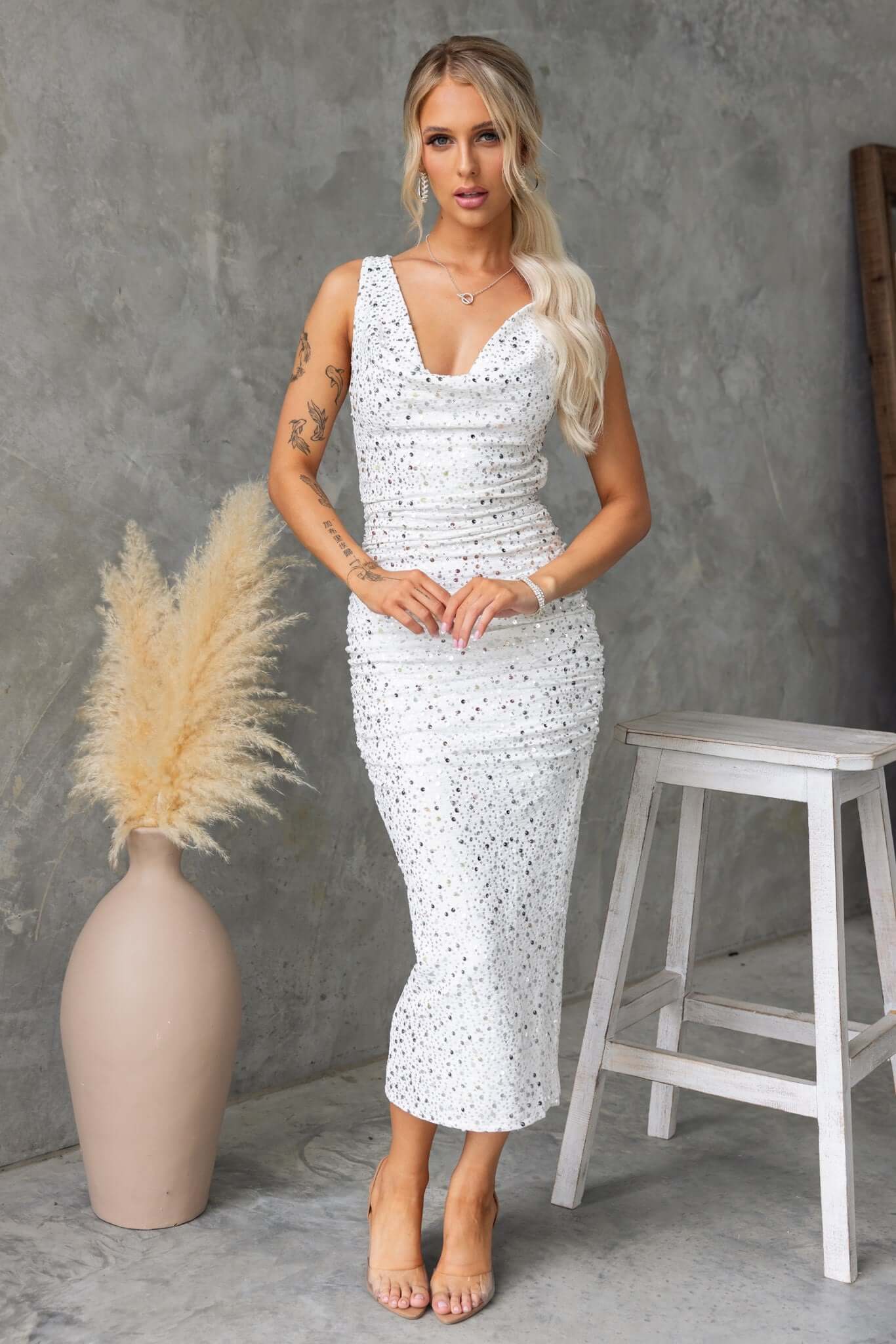 Indigo Maxi Dress - Image 3