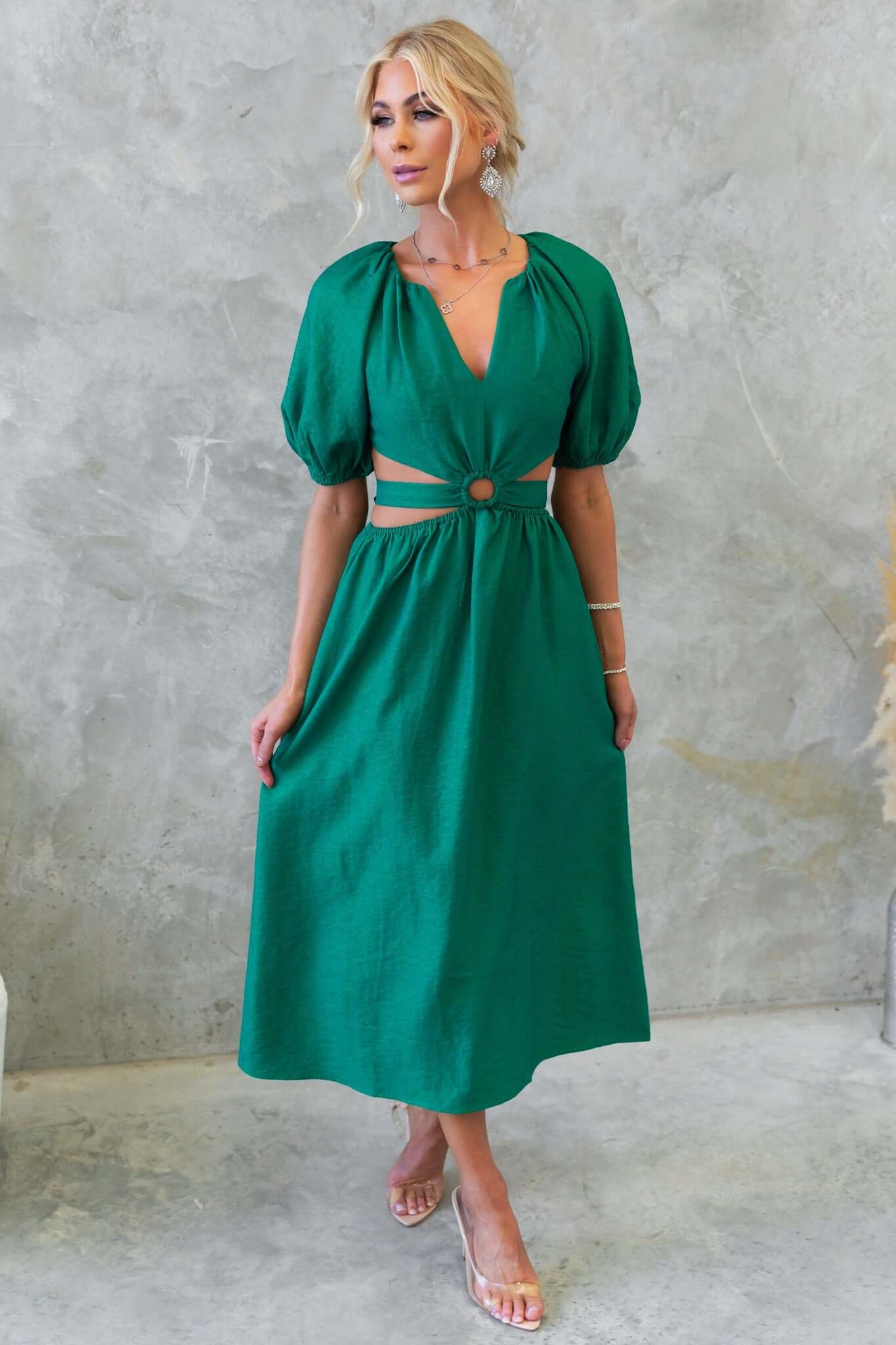 Isabelline Midi Dress - Image 3