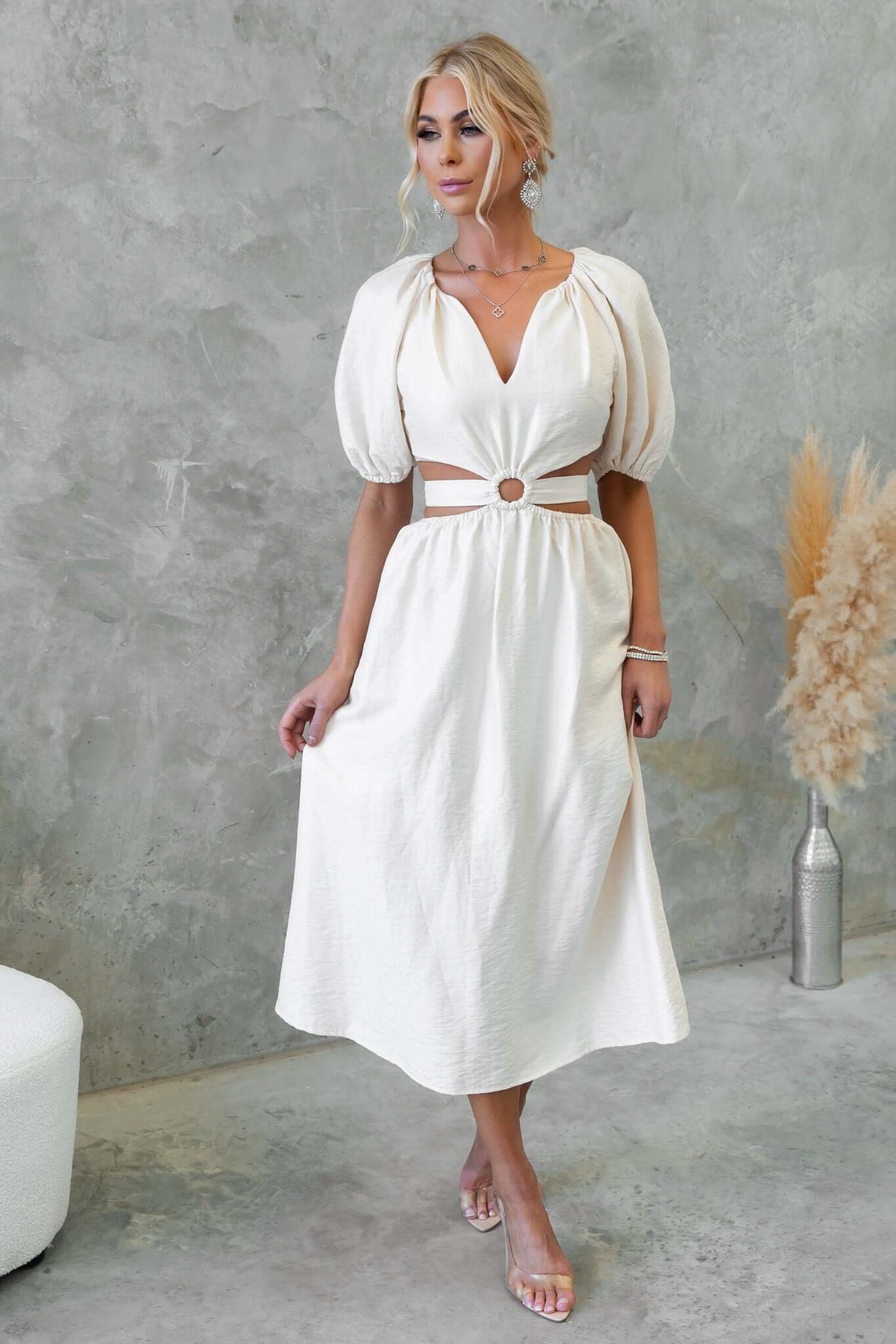 Isabelline Midi Dress - Image 2