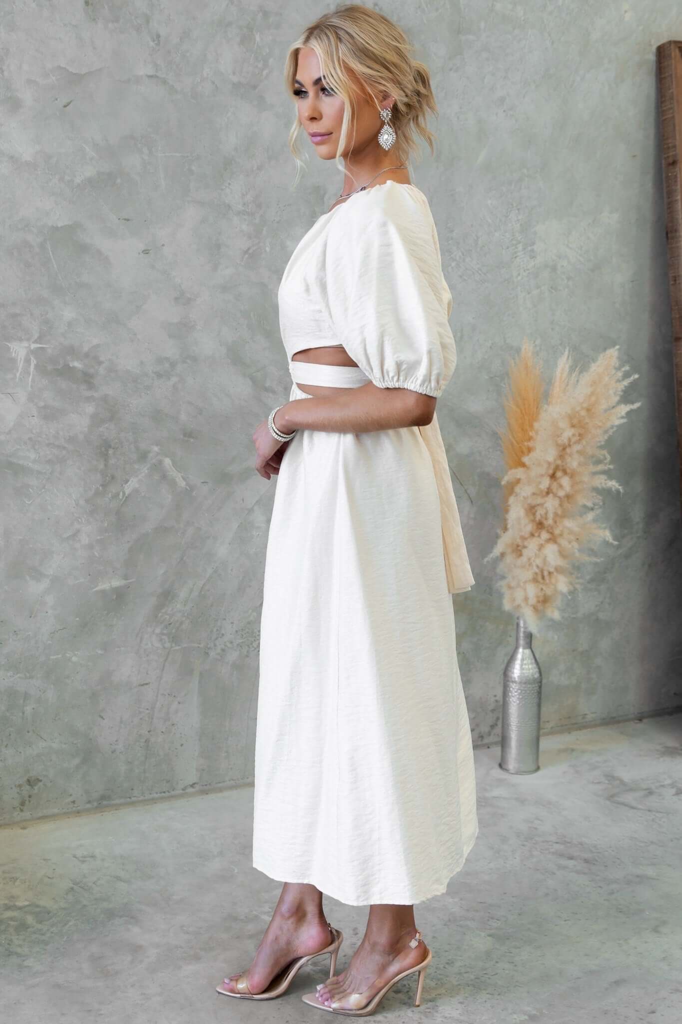 Isabelline Midi Dress - Image 4