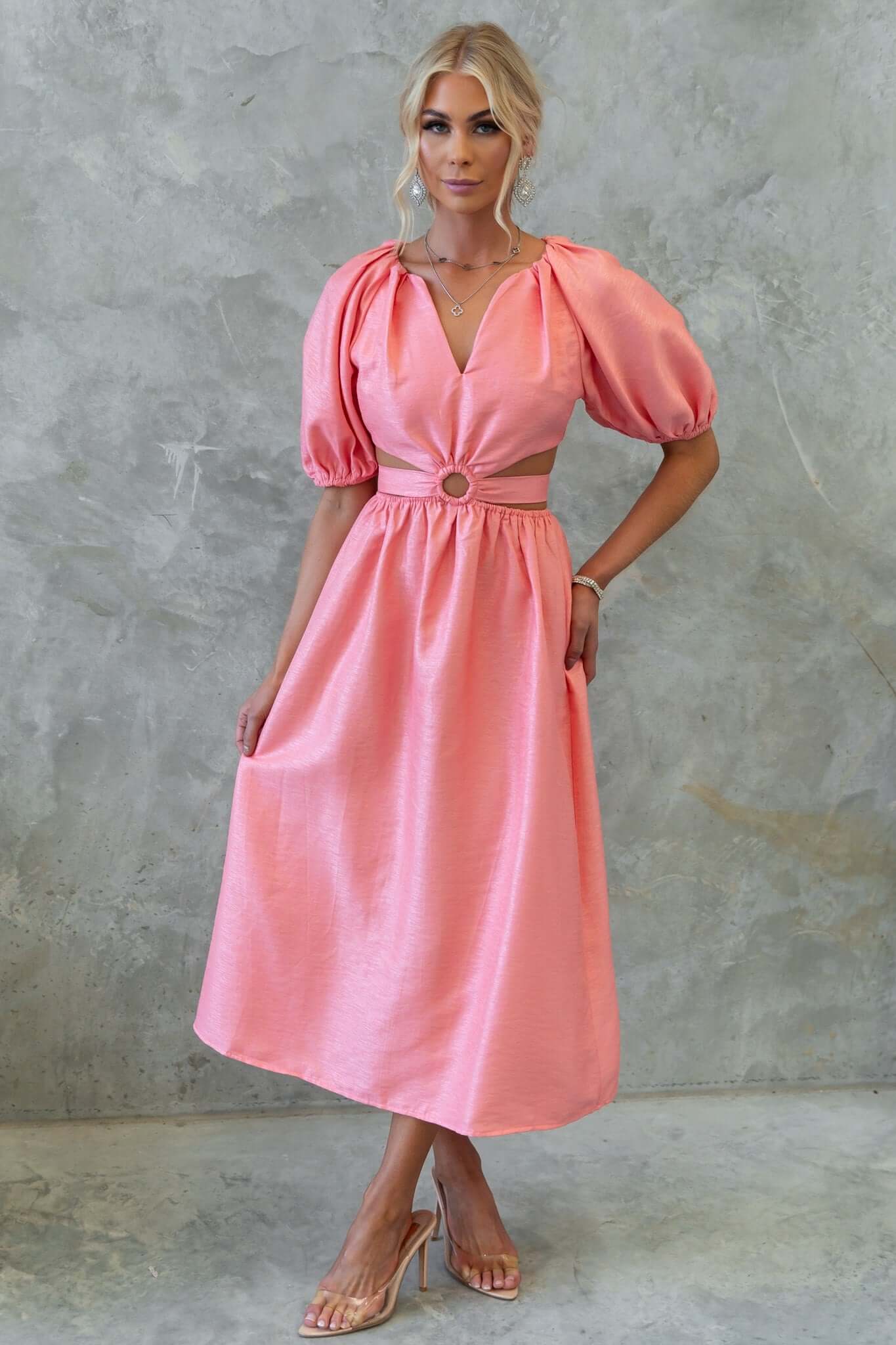 Isabelline Midi Dress - Image 3