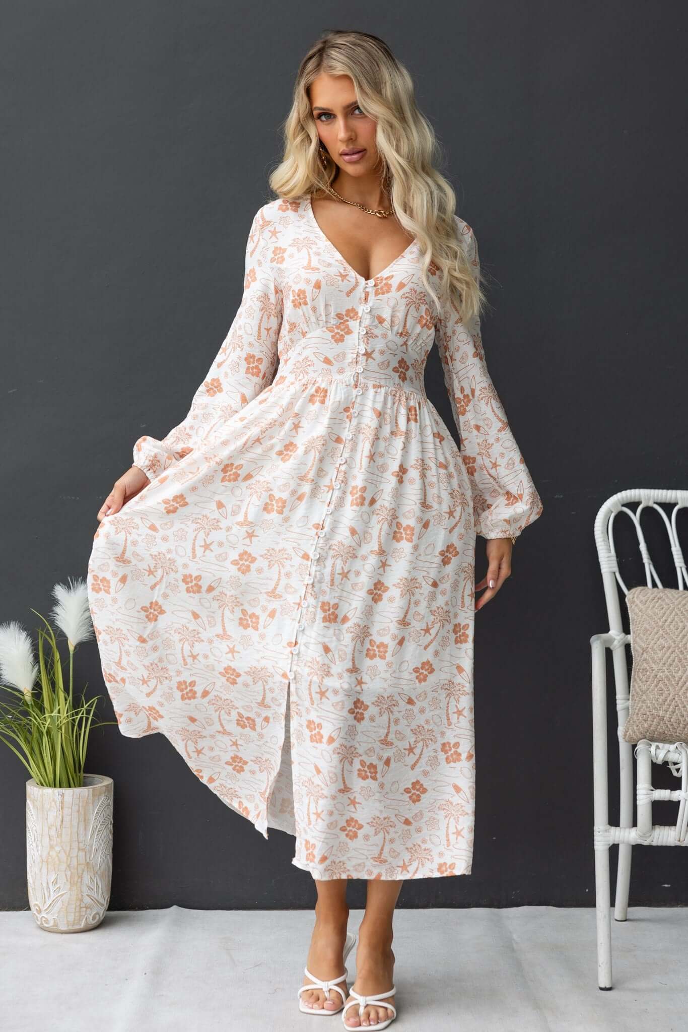 Island Dreaming Midi Dress - Image 3