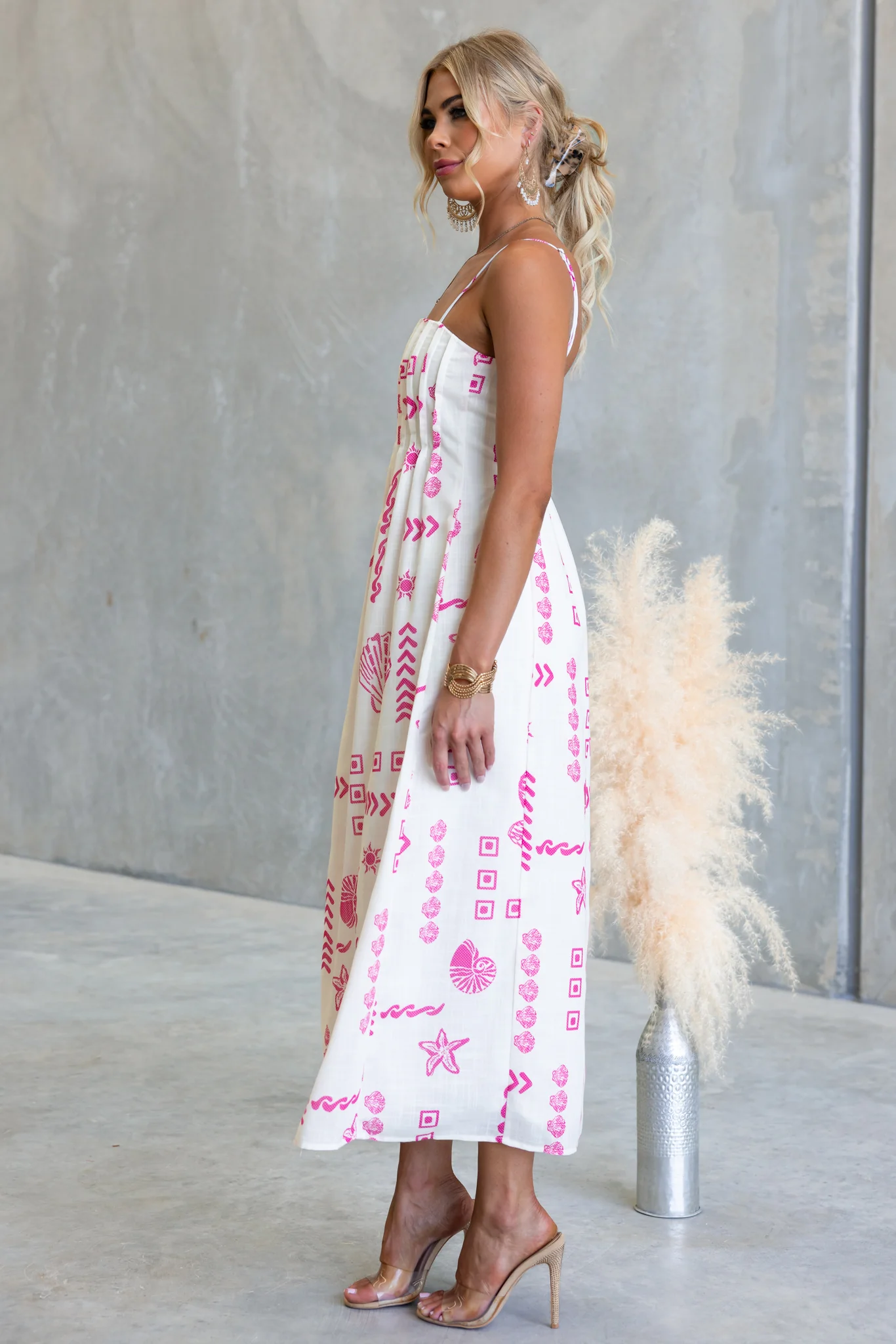 Ivory Flow Maxi Dress - Image 6