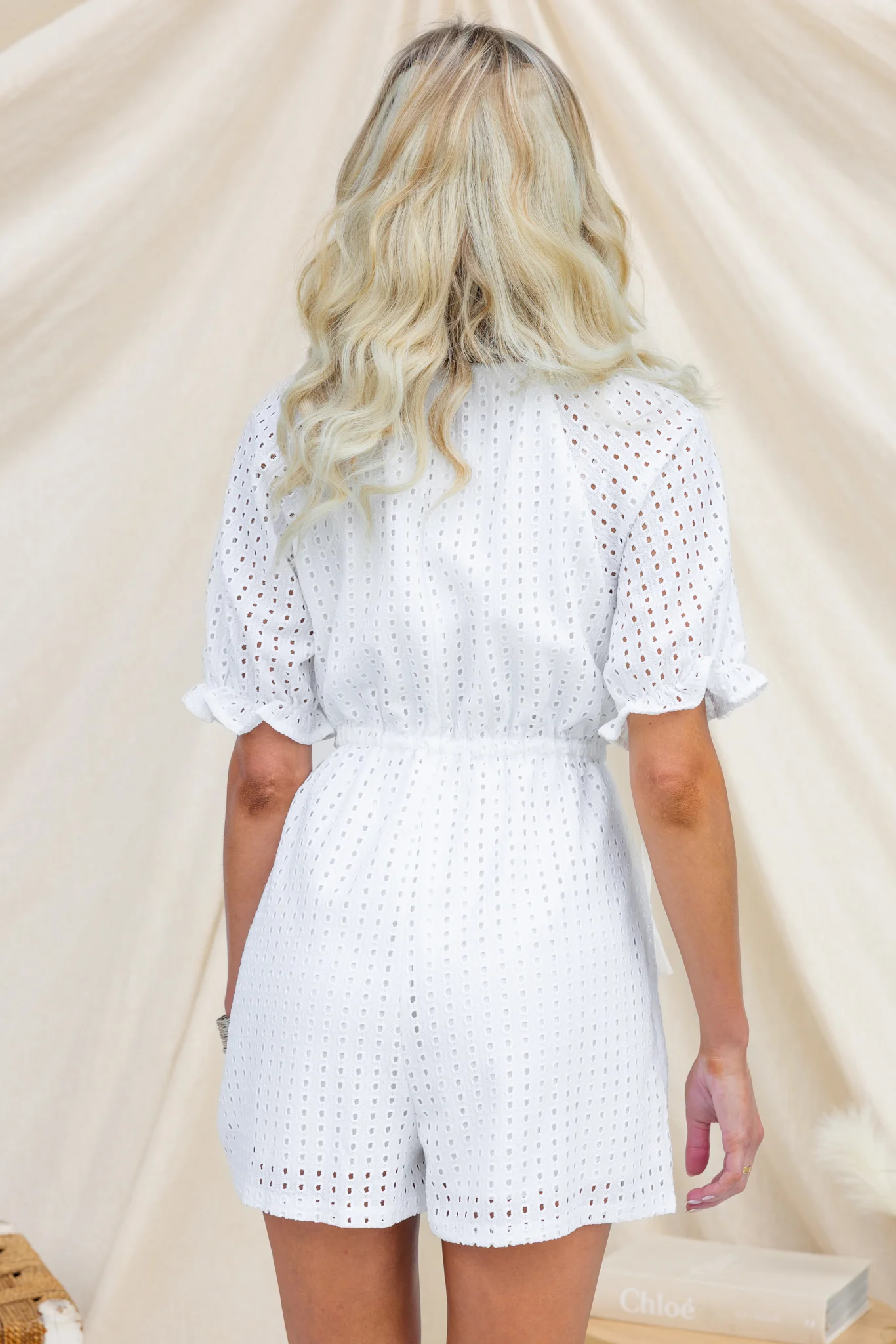 Ivory Petal Playsuit - Image 5