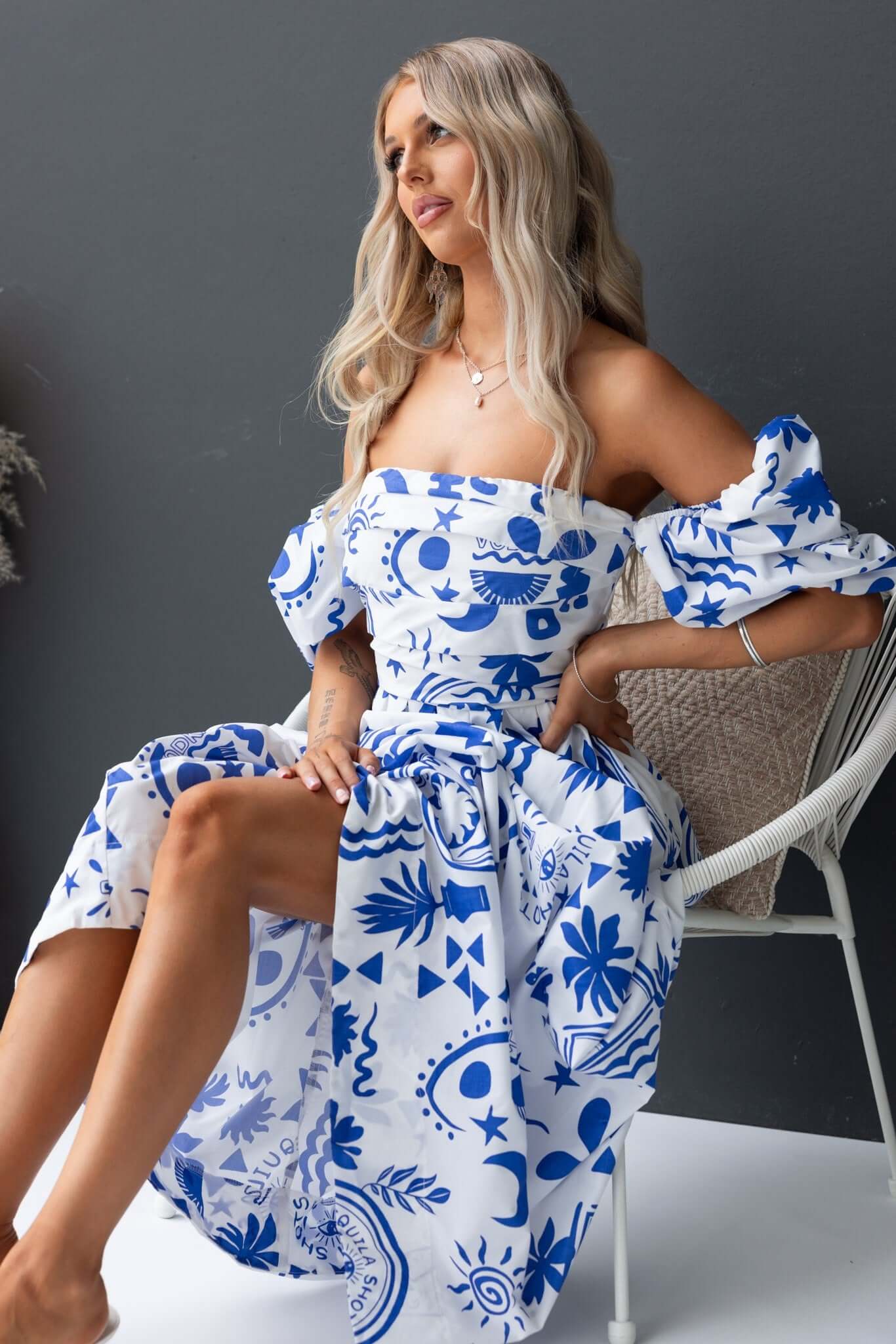 Izara Midi Dress - Image 2