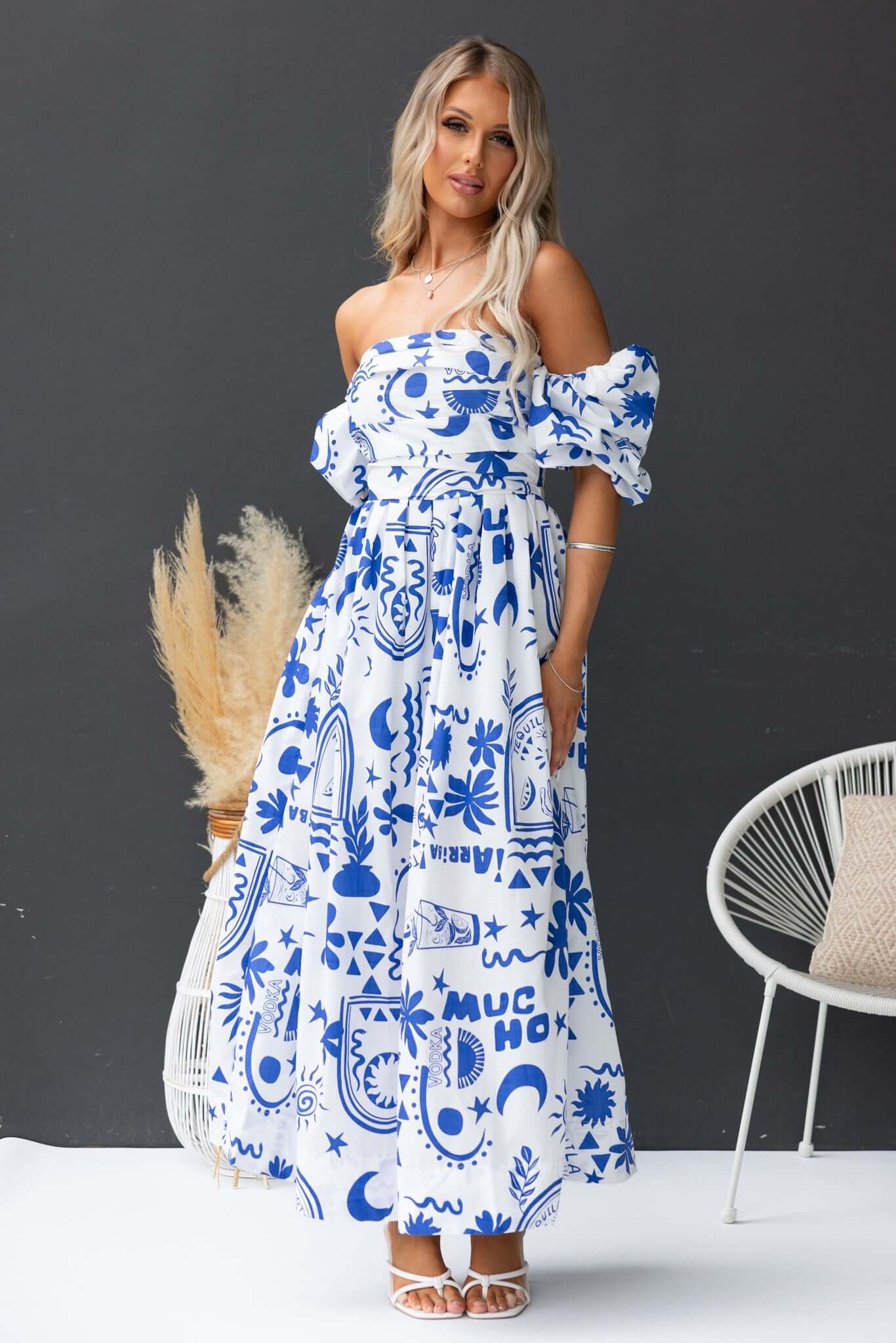 Izara Midi Dress - Image 3