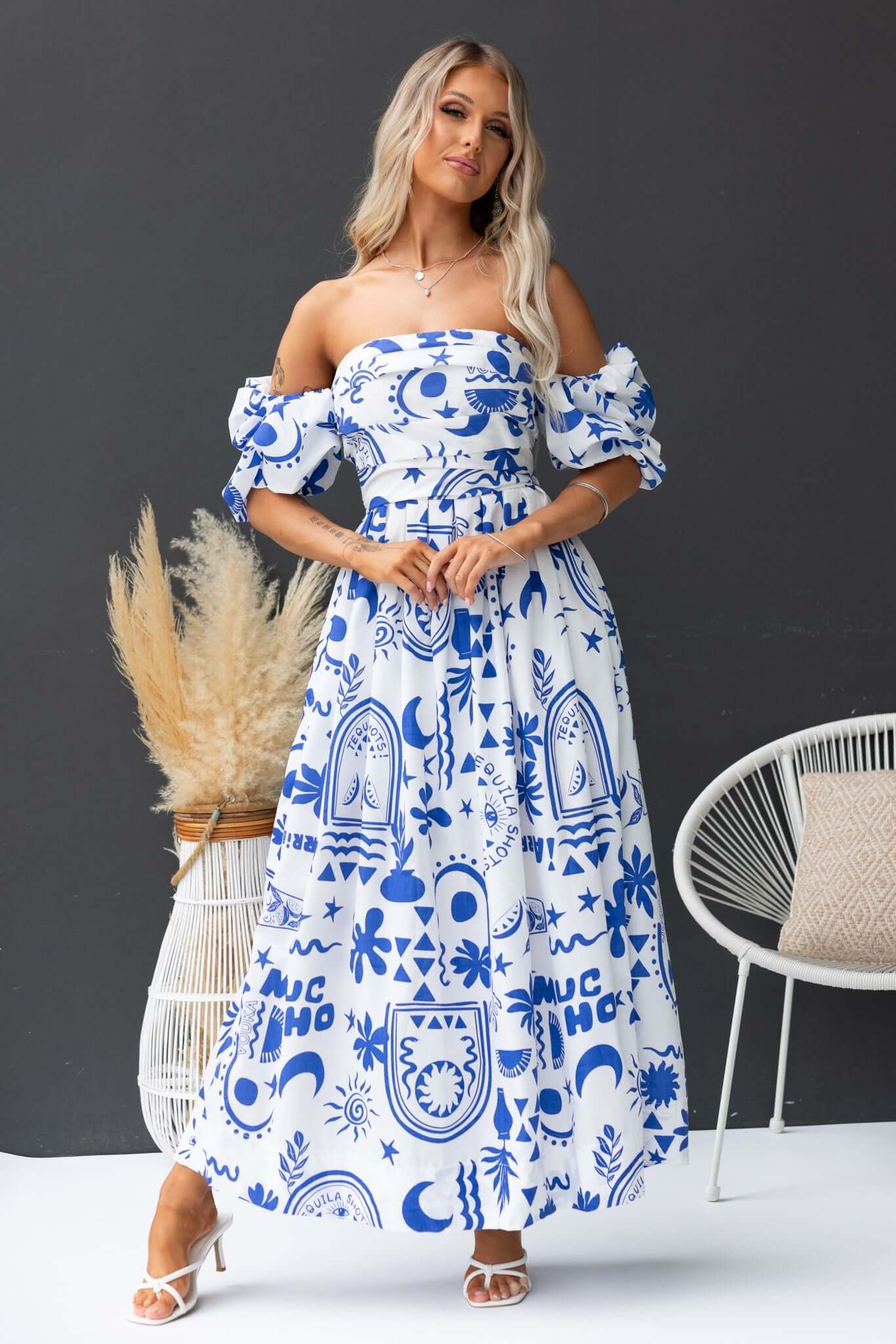 Izara Midi Dress - Image 4
