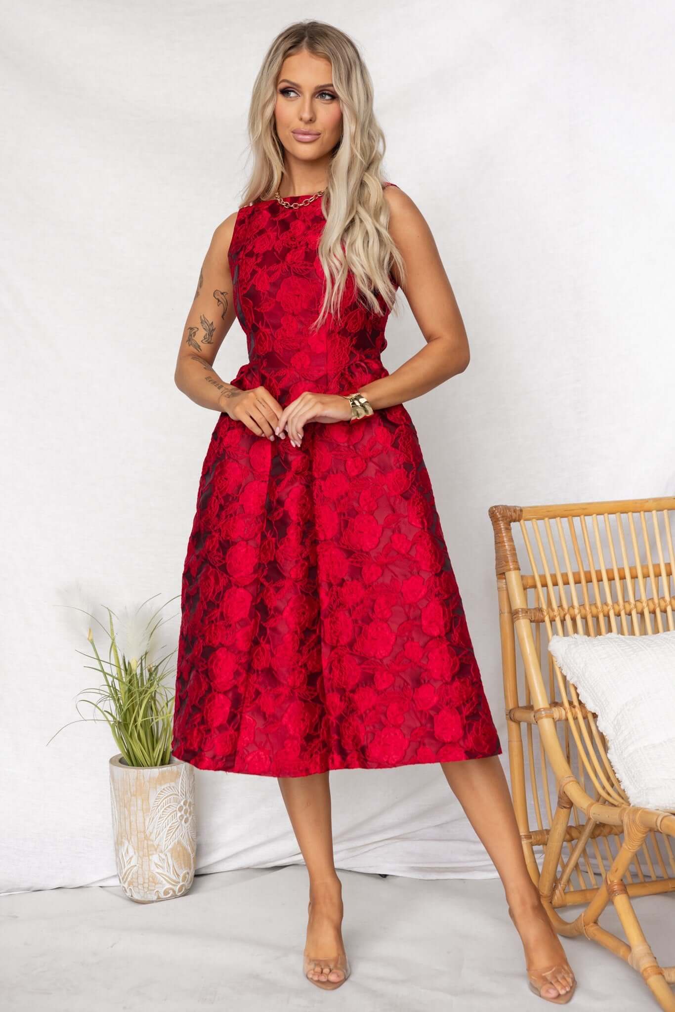 Jadyne Midi Dress - Image 3