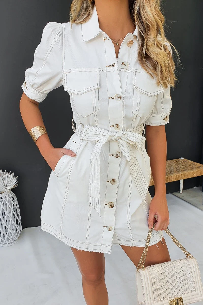 Jamison Denim Dress - Image 3
