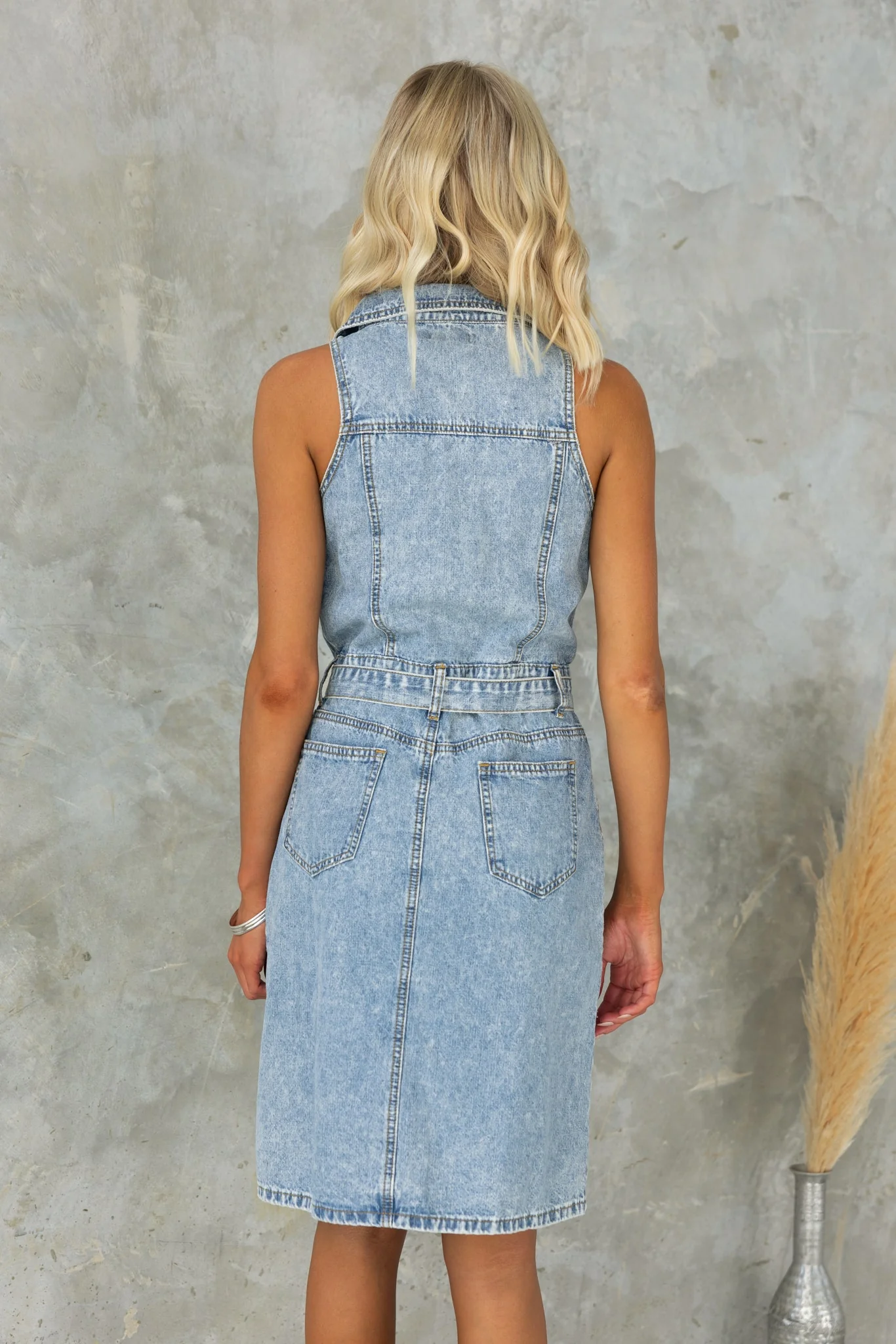 Jaxon Denim Dress - Image 5