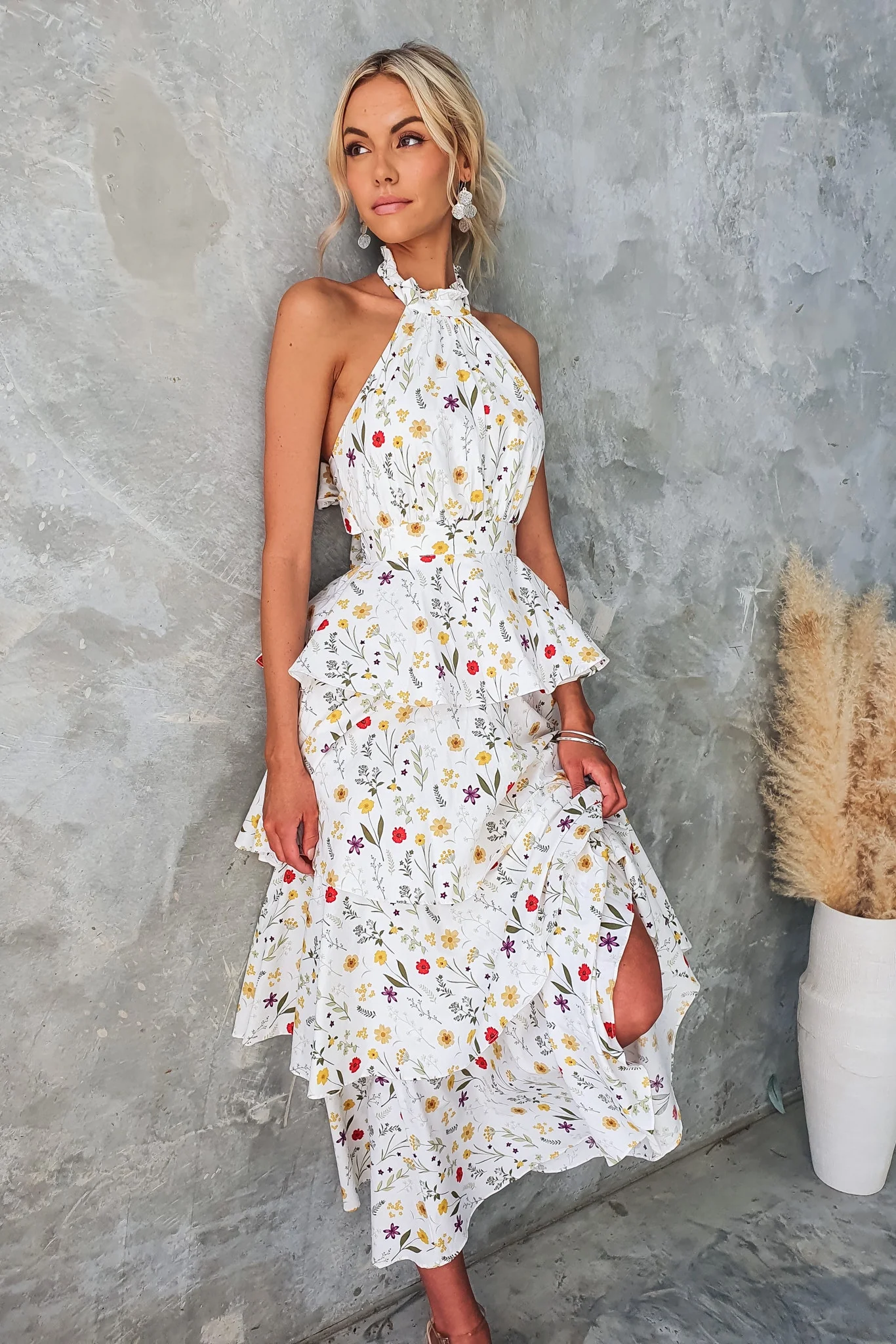 Jeneil Midi Dress