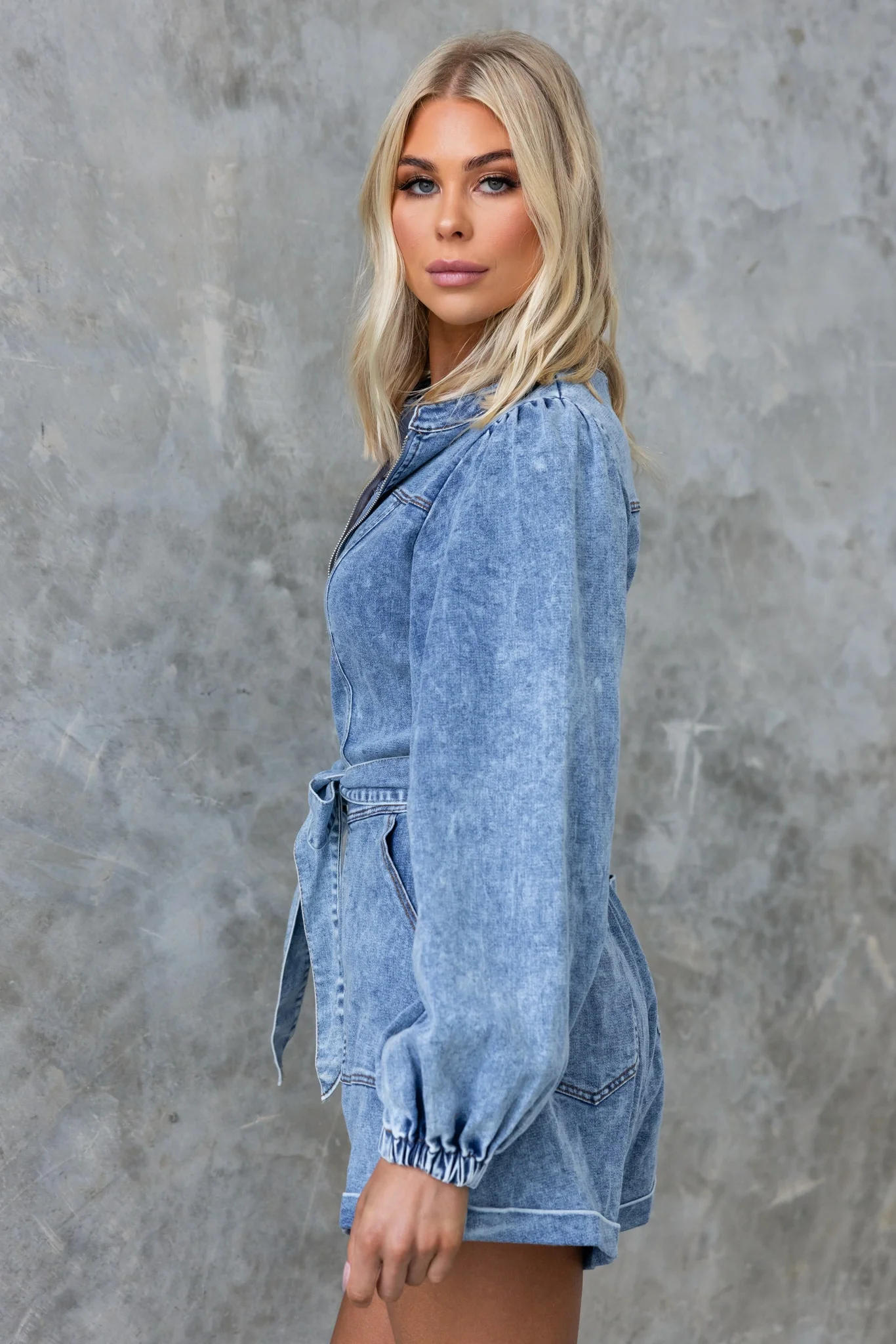 Jenko Denim Playsuit - Image 5