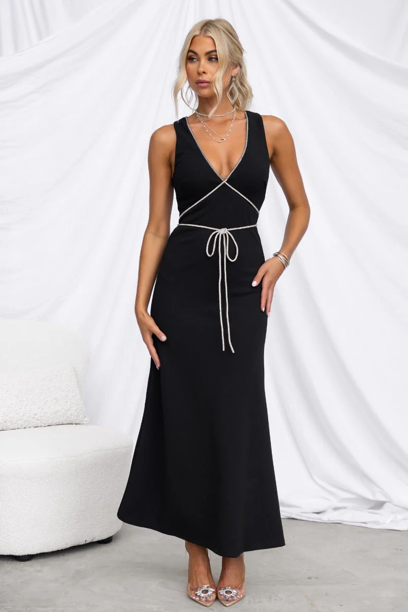 Jewelled Maxi Dress