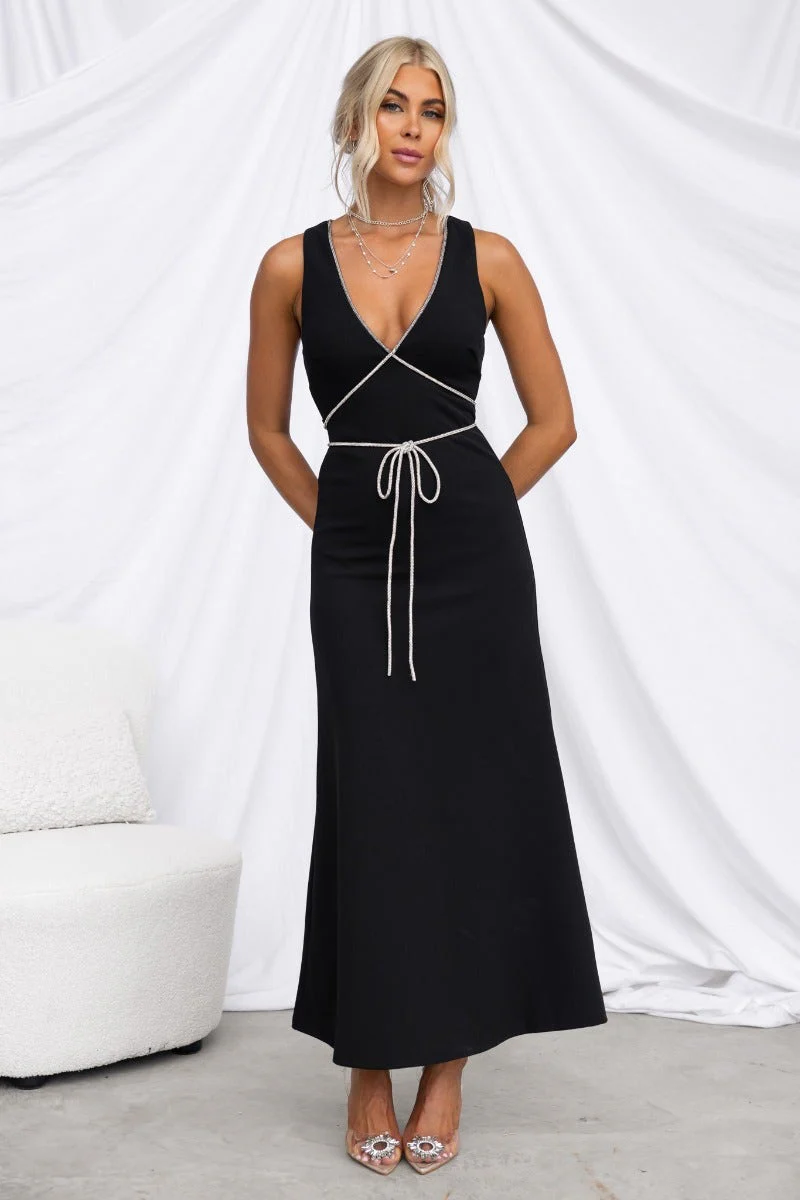 Jewelled Maxi Dress - Image 3