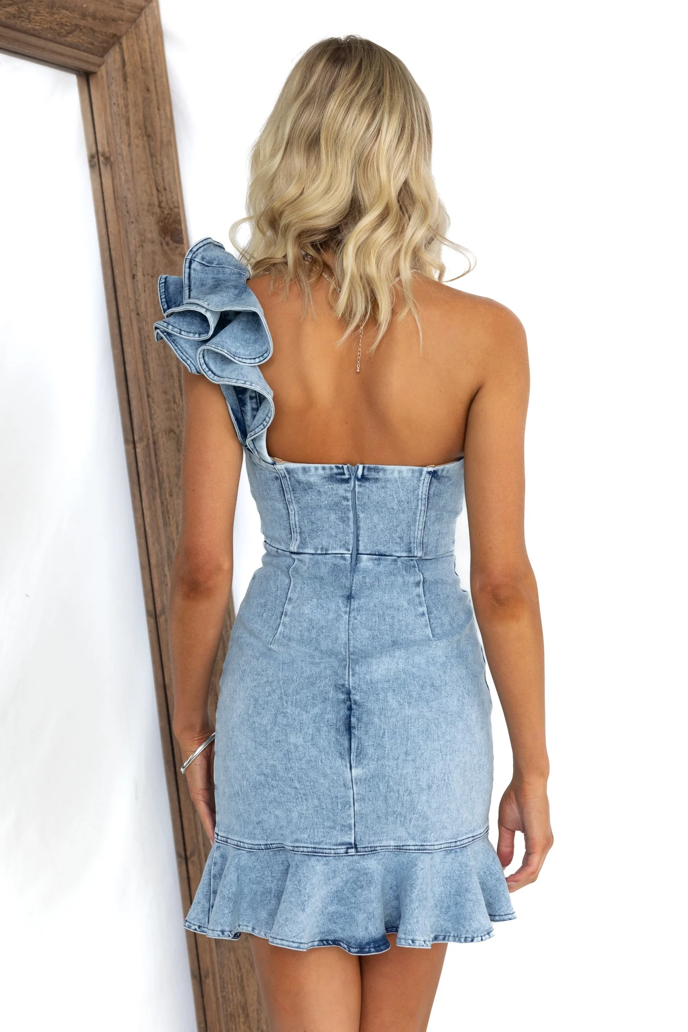 Kamen Denim Dress - Image 6
