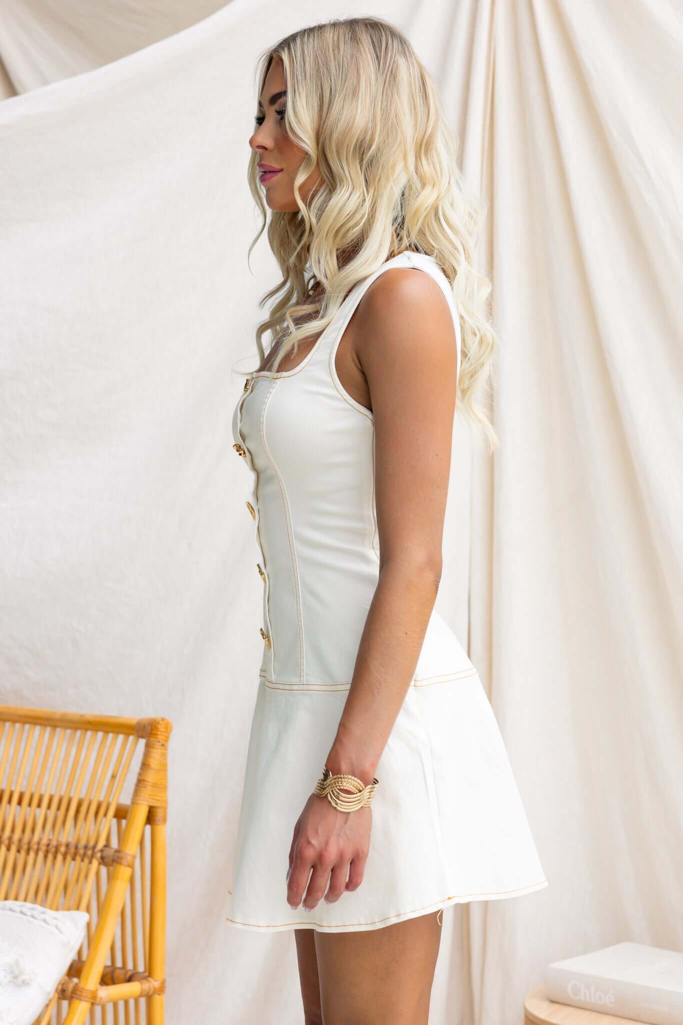 Kari Denim Dress - Image 5