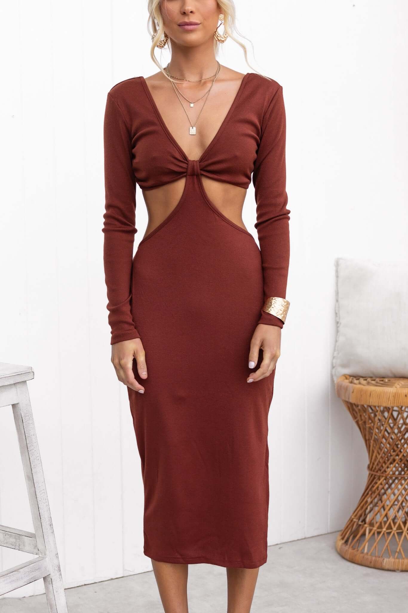 Kartier Midi Dress - Image 6