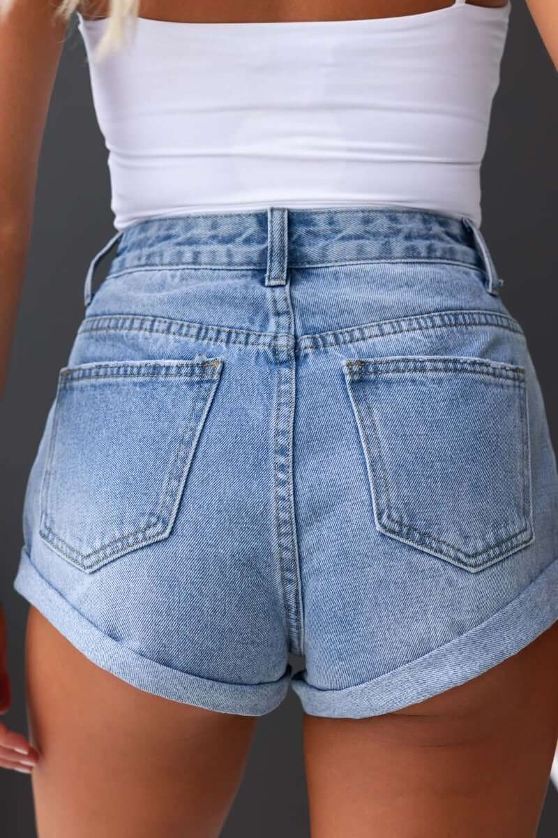 Kim Denim Shorts - Image 14