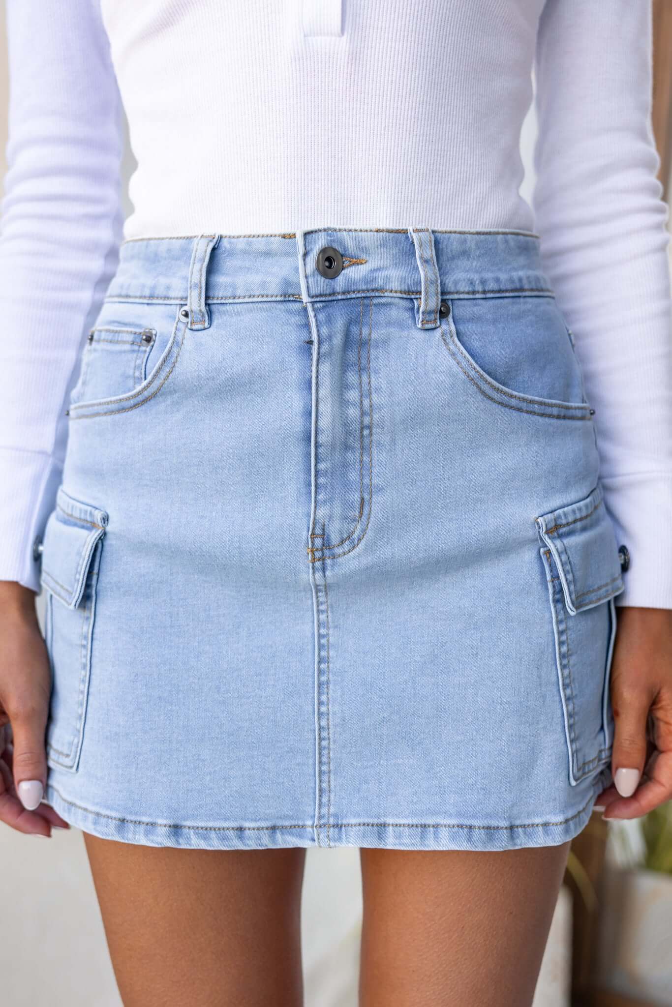 Kipper Denim Skirt - Image 7