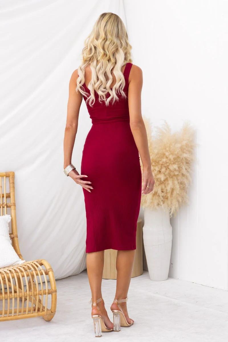 Knoxie Midi Dress - Image 6