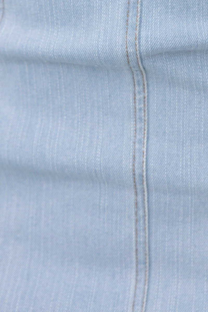 Lawsie Denim Midi Dress - Image 7