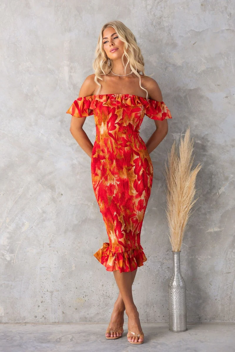 Lehana Midi Dress - Image 3